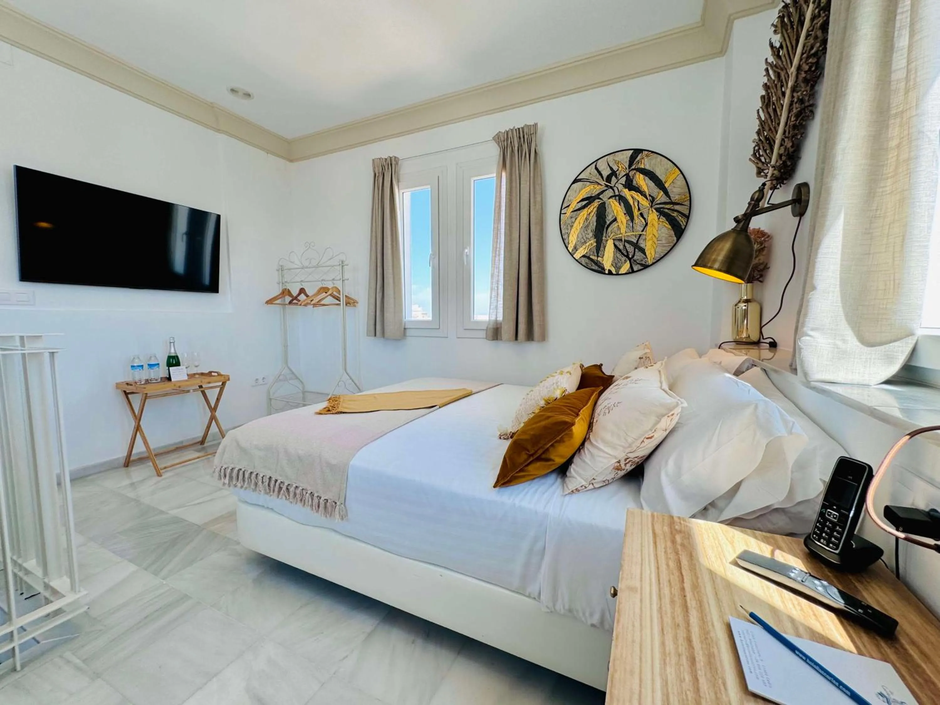 Bedroom, Bed in Hotel Boutique Las Cortes De Cádiz