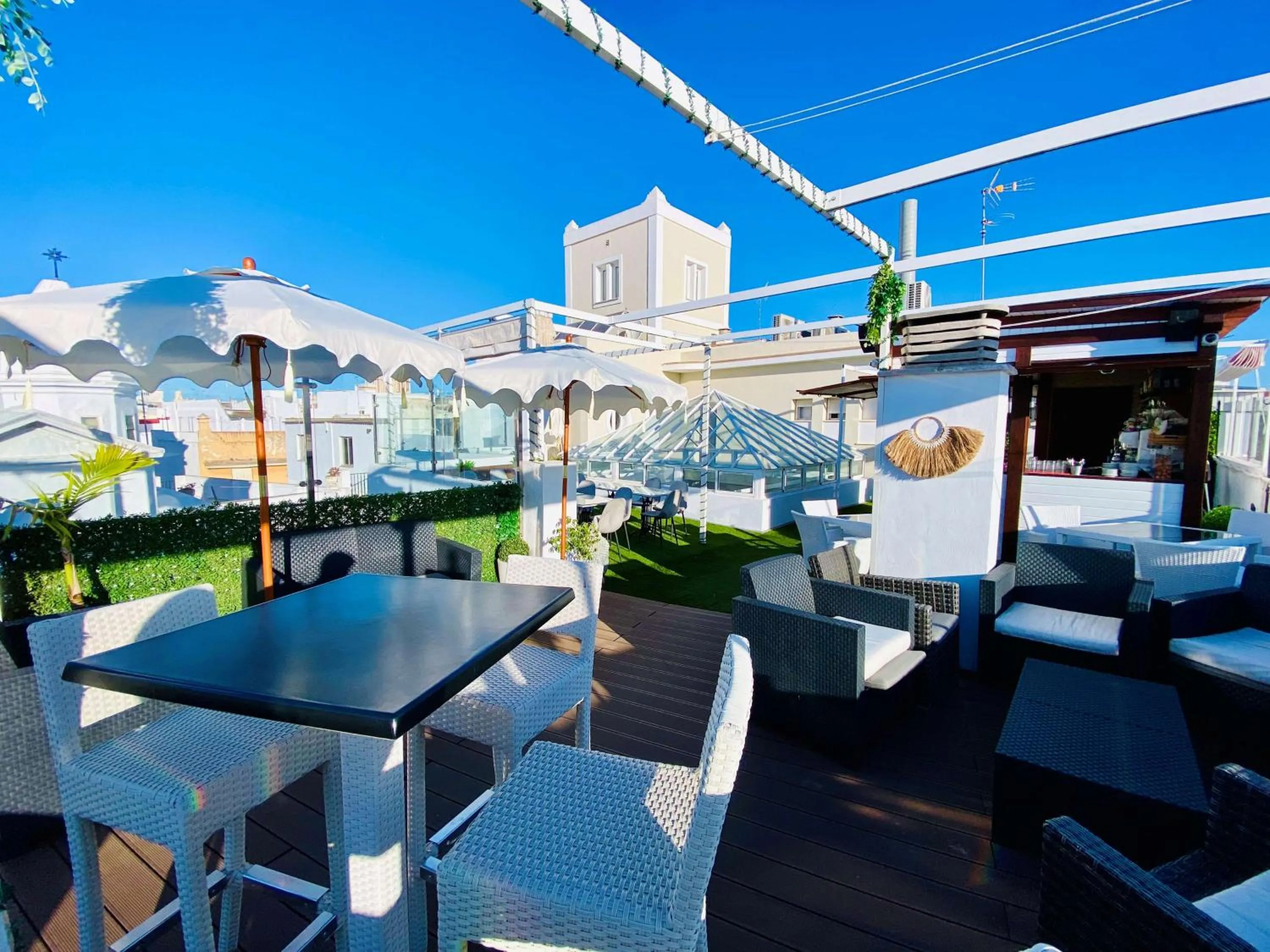 Lounge or bar in Hotel Boutique Las Cortes De Cádiz