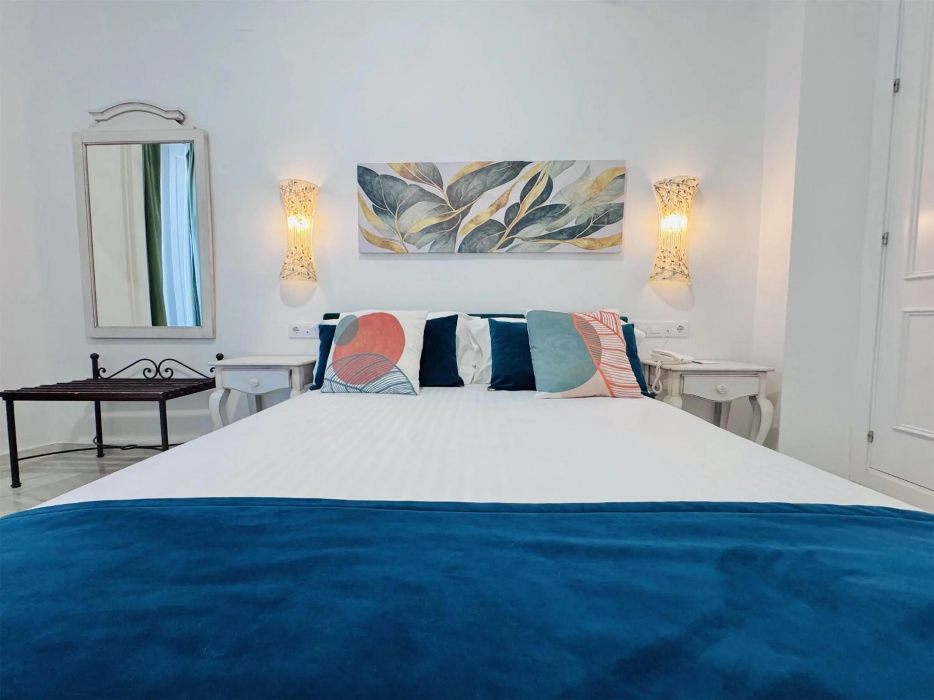 Bedroom, Bed in Hotel Boutique Las Cortes De Cádiz