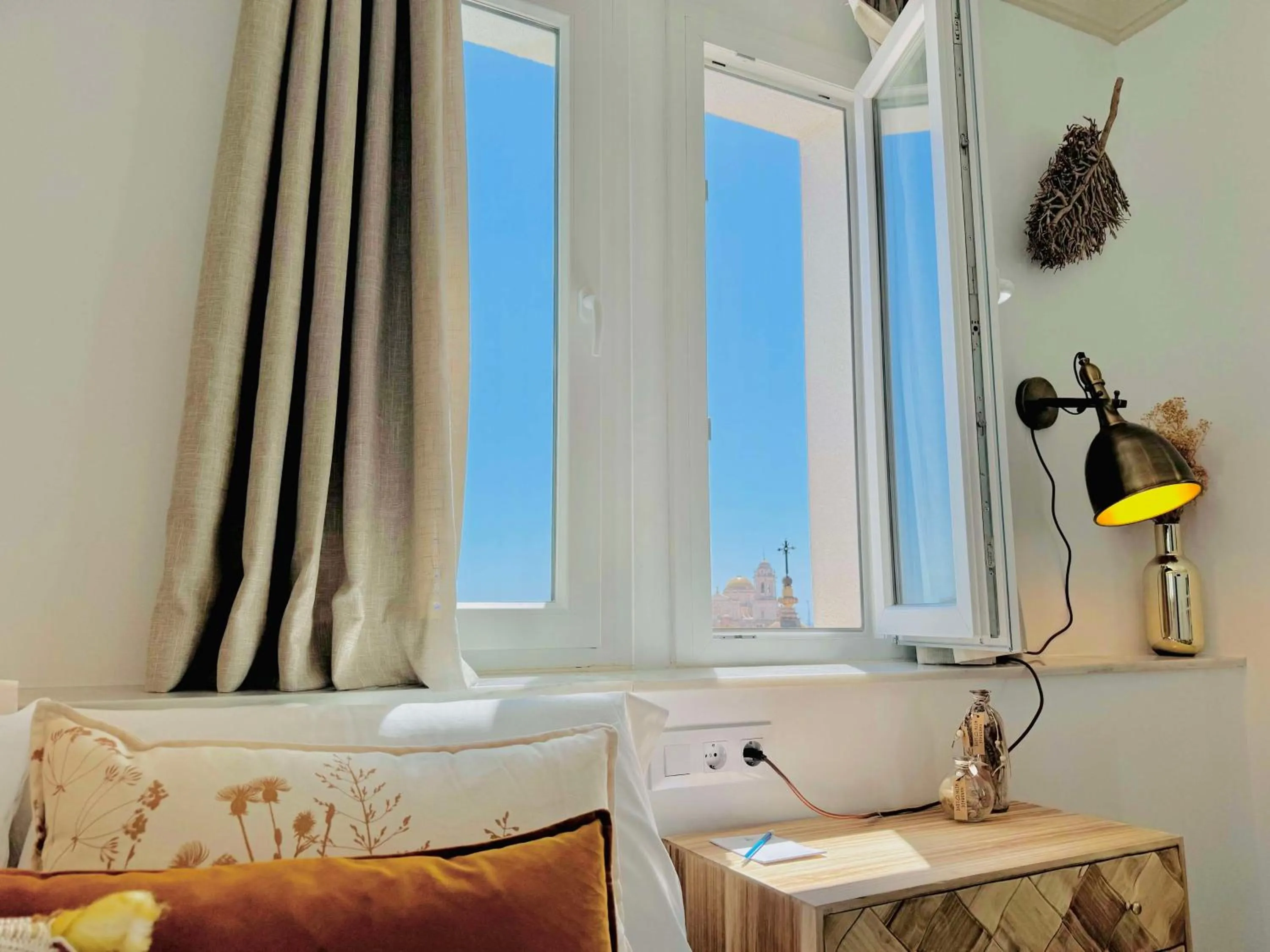 Bedroom, Bed in Hotel Boutique Las Cortes De Cádiz