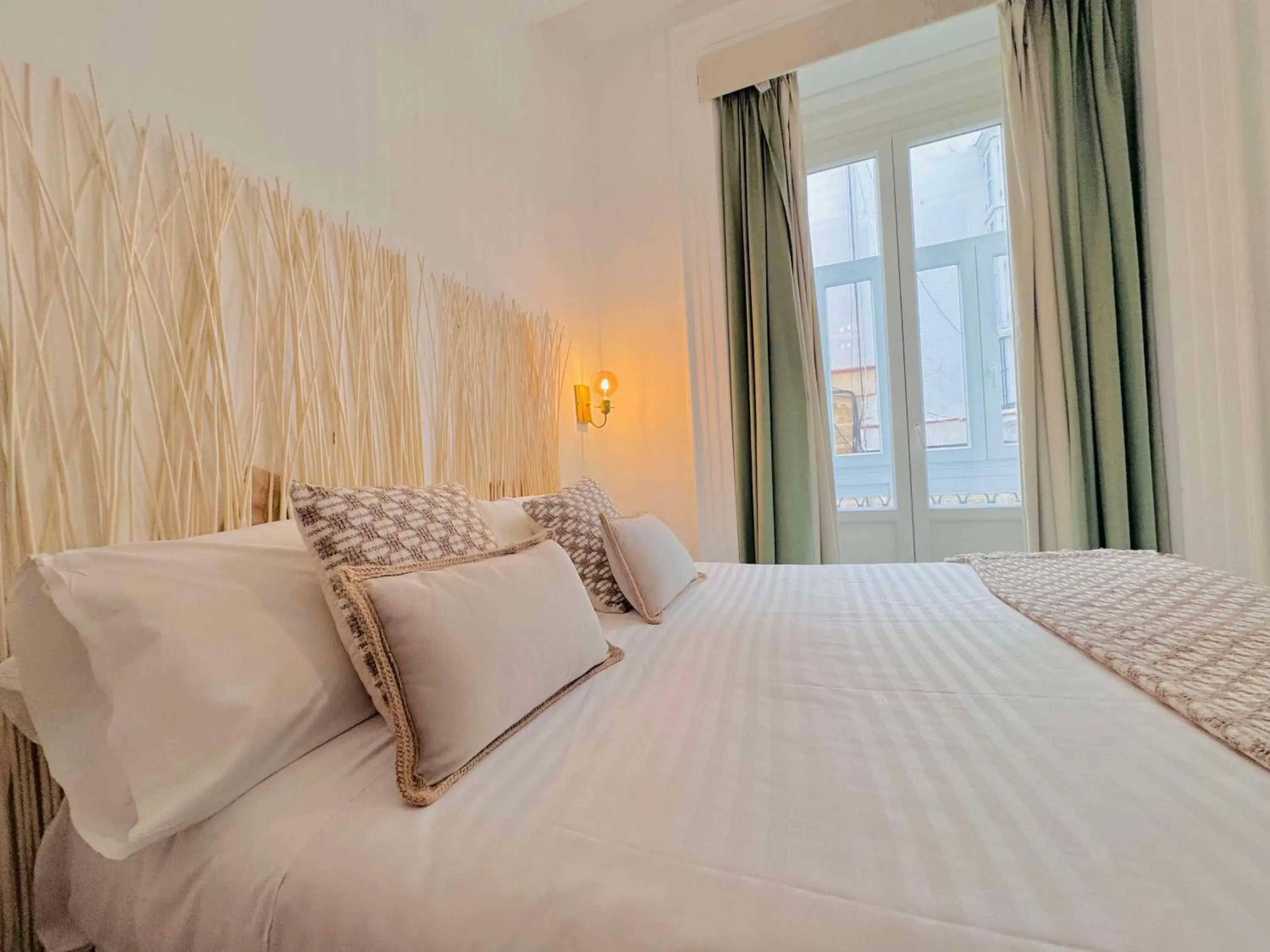 Bedroom, Bed in Hotel Boutique Las Cortes De Cádiz Bedroom, Bed in Hotel Boutique Las Cortes De Cádiz