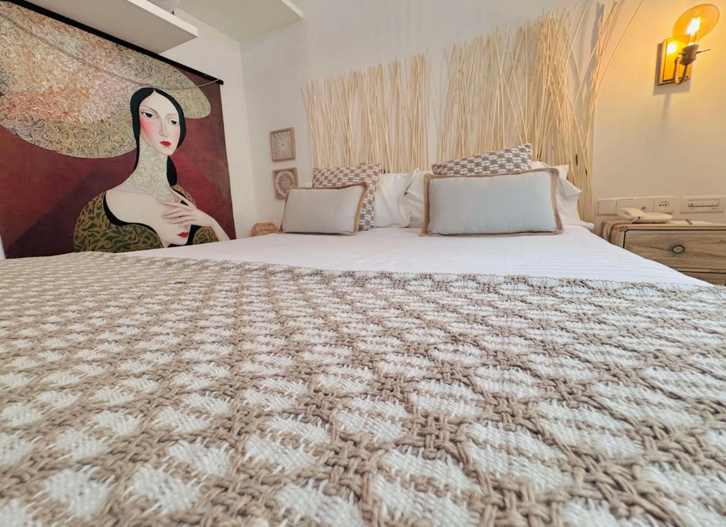 Bedroom, Bed in Hotel Boutique Las Cortes De Cádiz Bedroom, Bed in Hotel Boutique Las Cortes De Cádiz