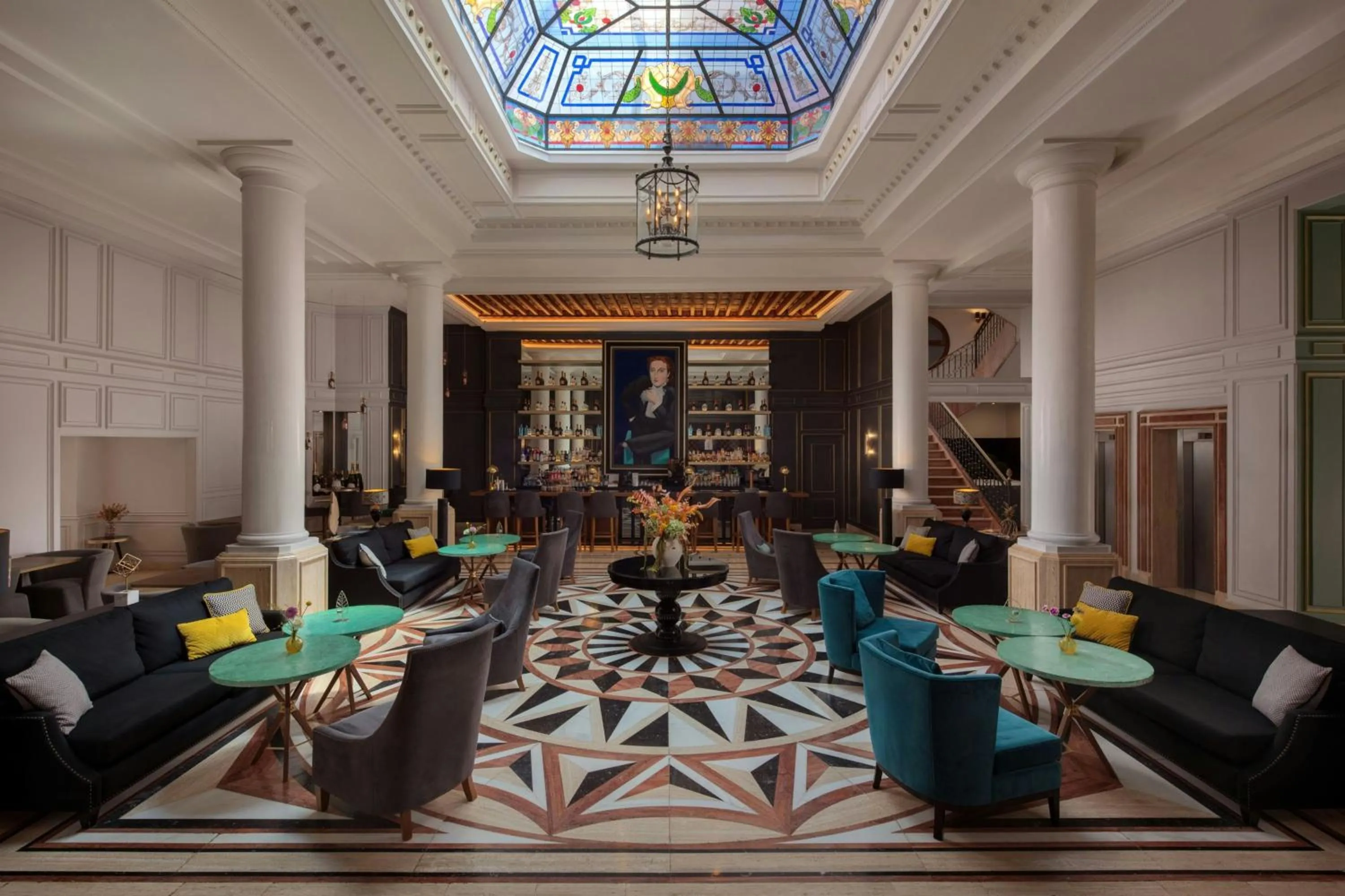 Lobby or reception in Eugenia de Montijo, Autograph Collection