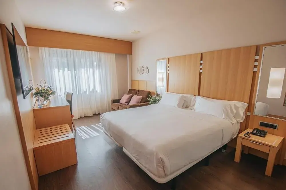 Bed in Gran Talaso Hotel Sanxenxo Bed in Gran Talaso Hotel Sanxenxo