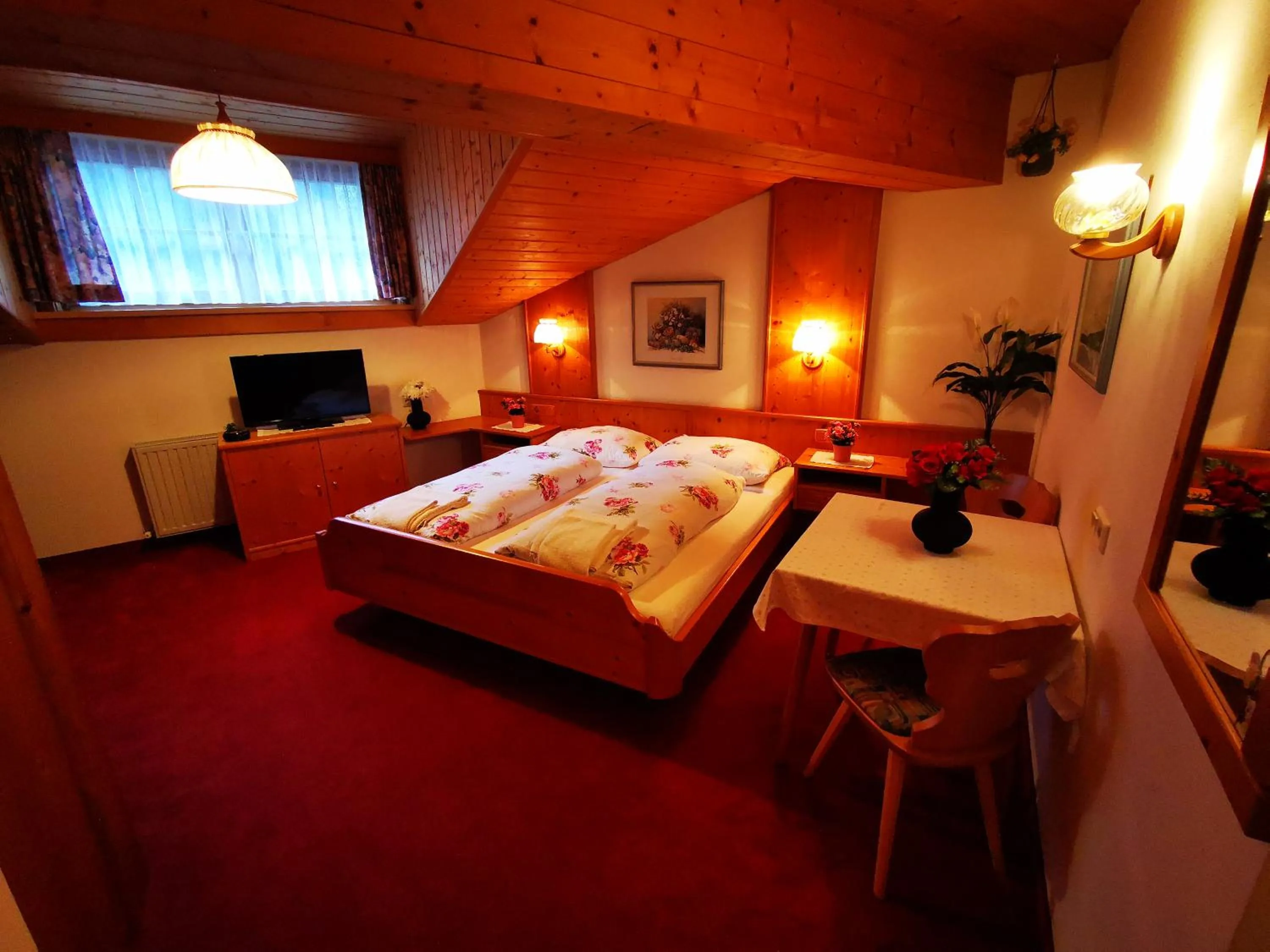 Bed in Gasthof Geronimo