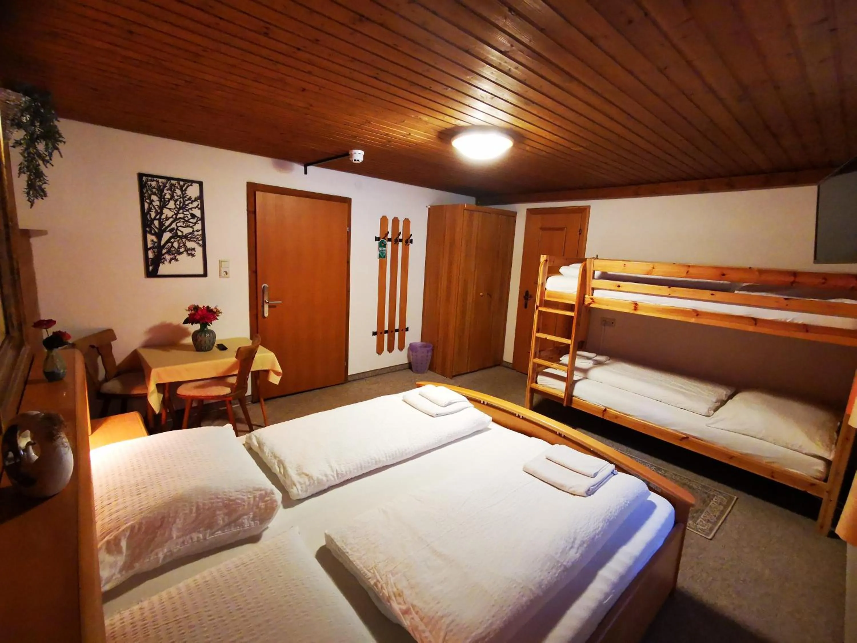 Bed in Gasthof Geronimo