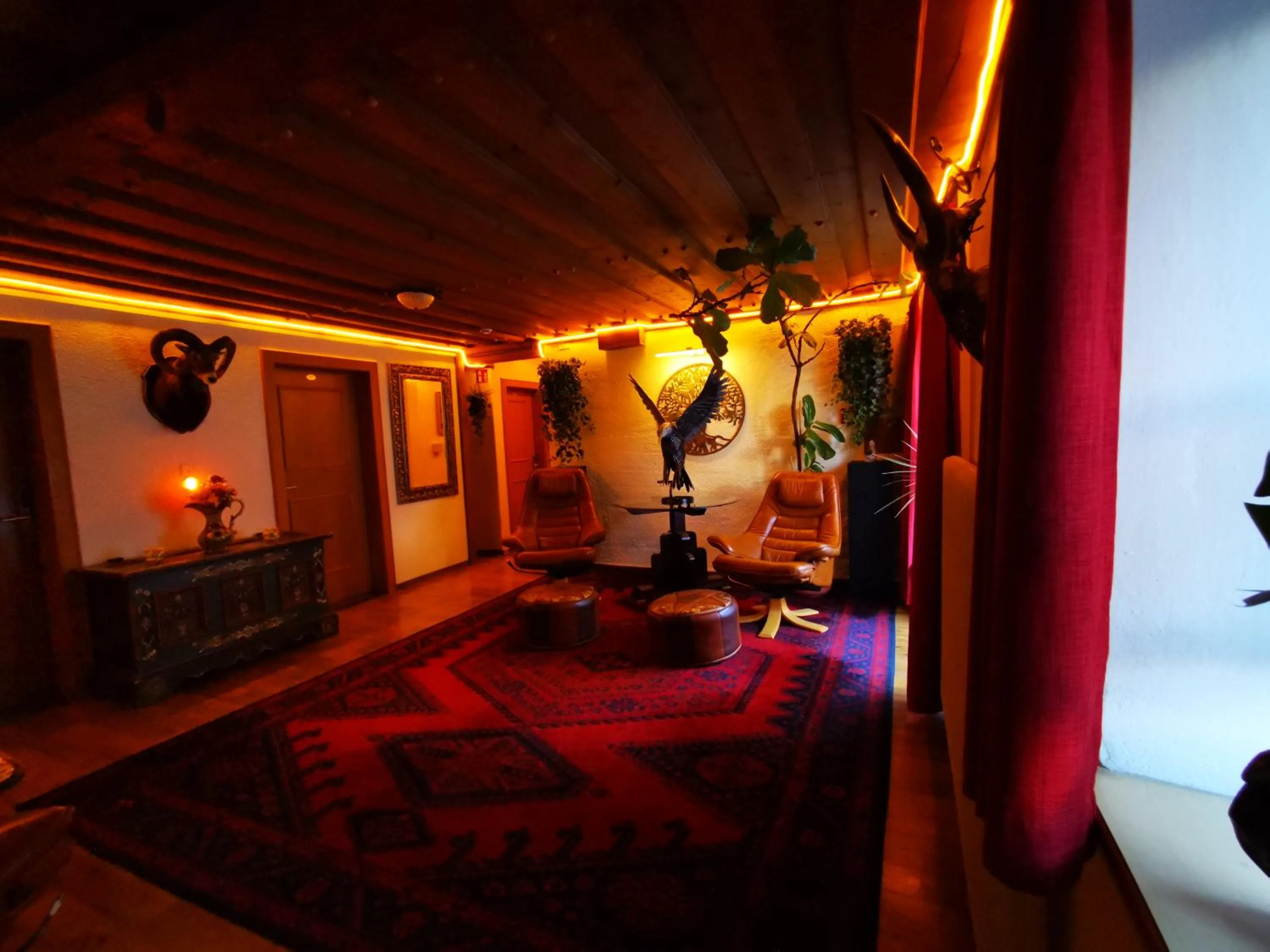 Property building, Bed in Gasthof Geronimo