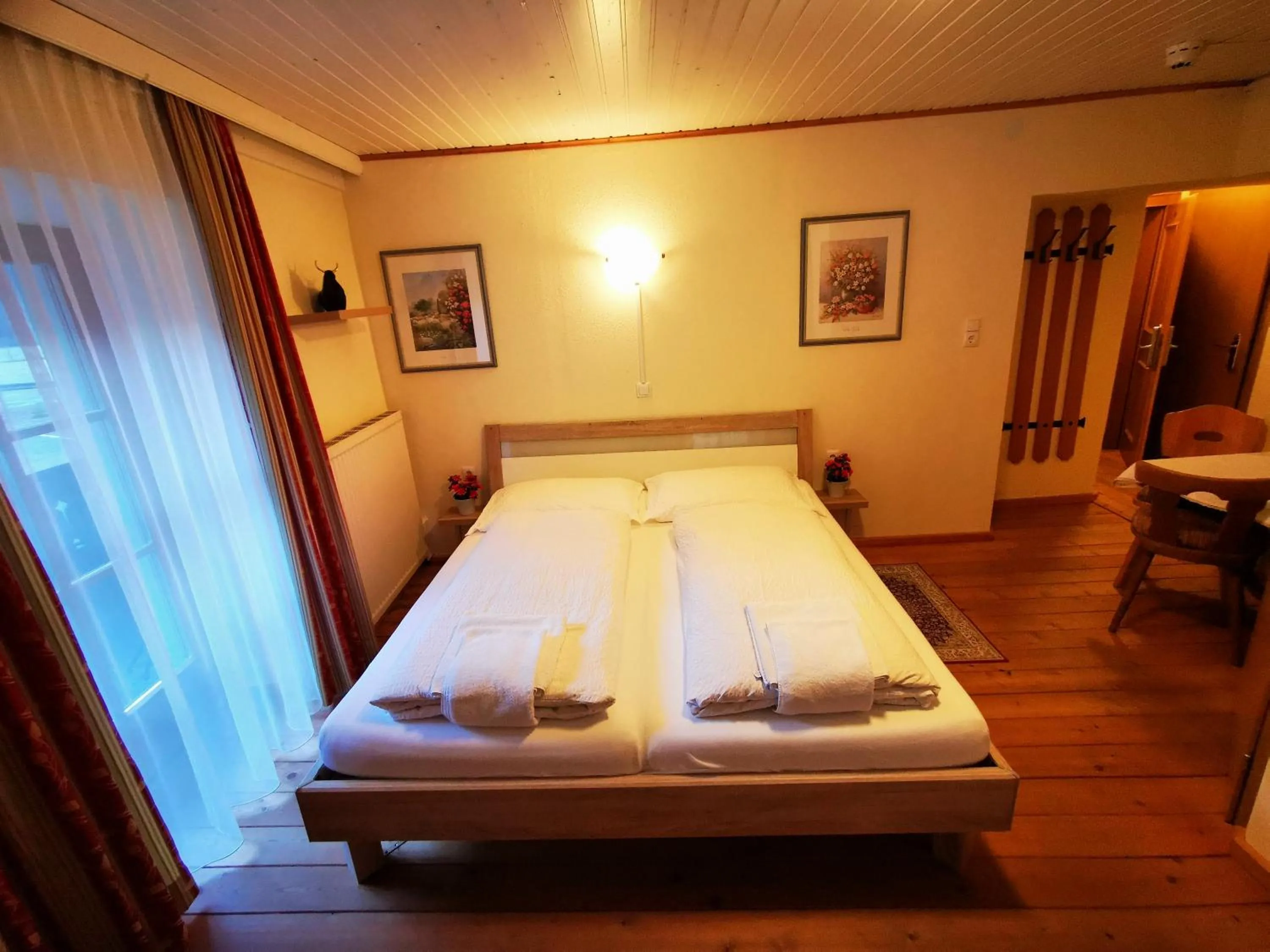 Bed in Gasthof Geronimo