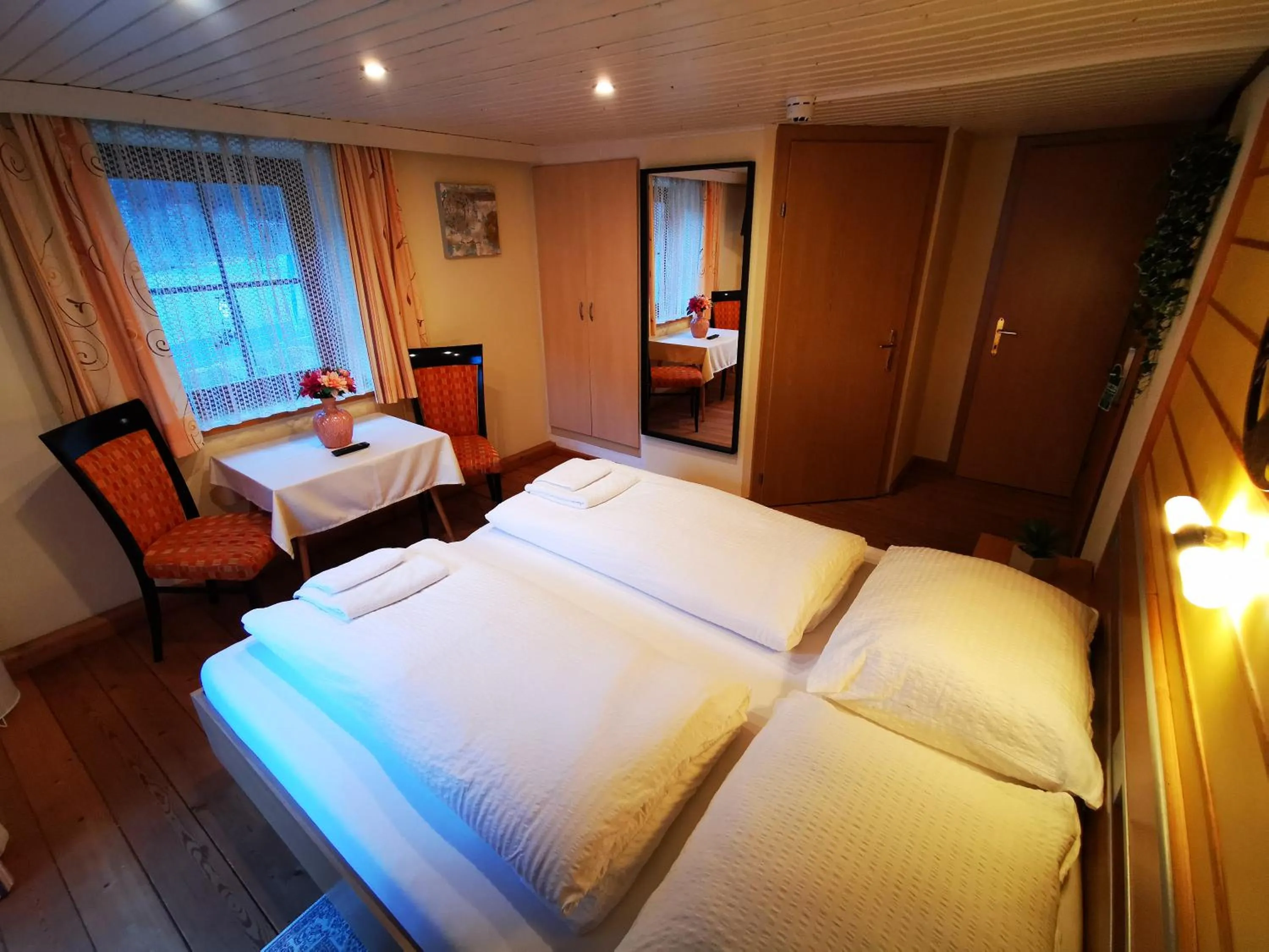 Bed in Gasthof Geronimo