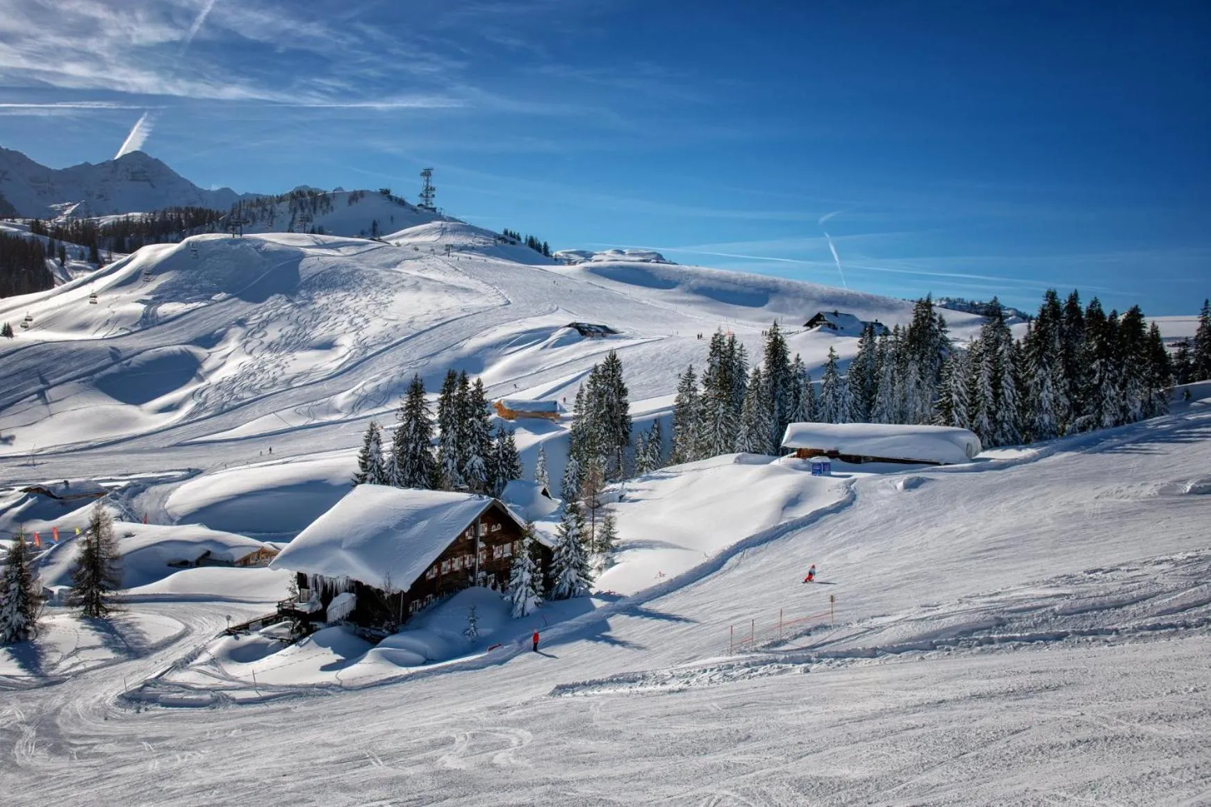 Skiing in Gasthof Geronimo