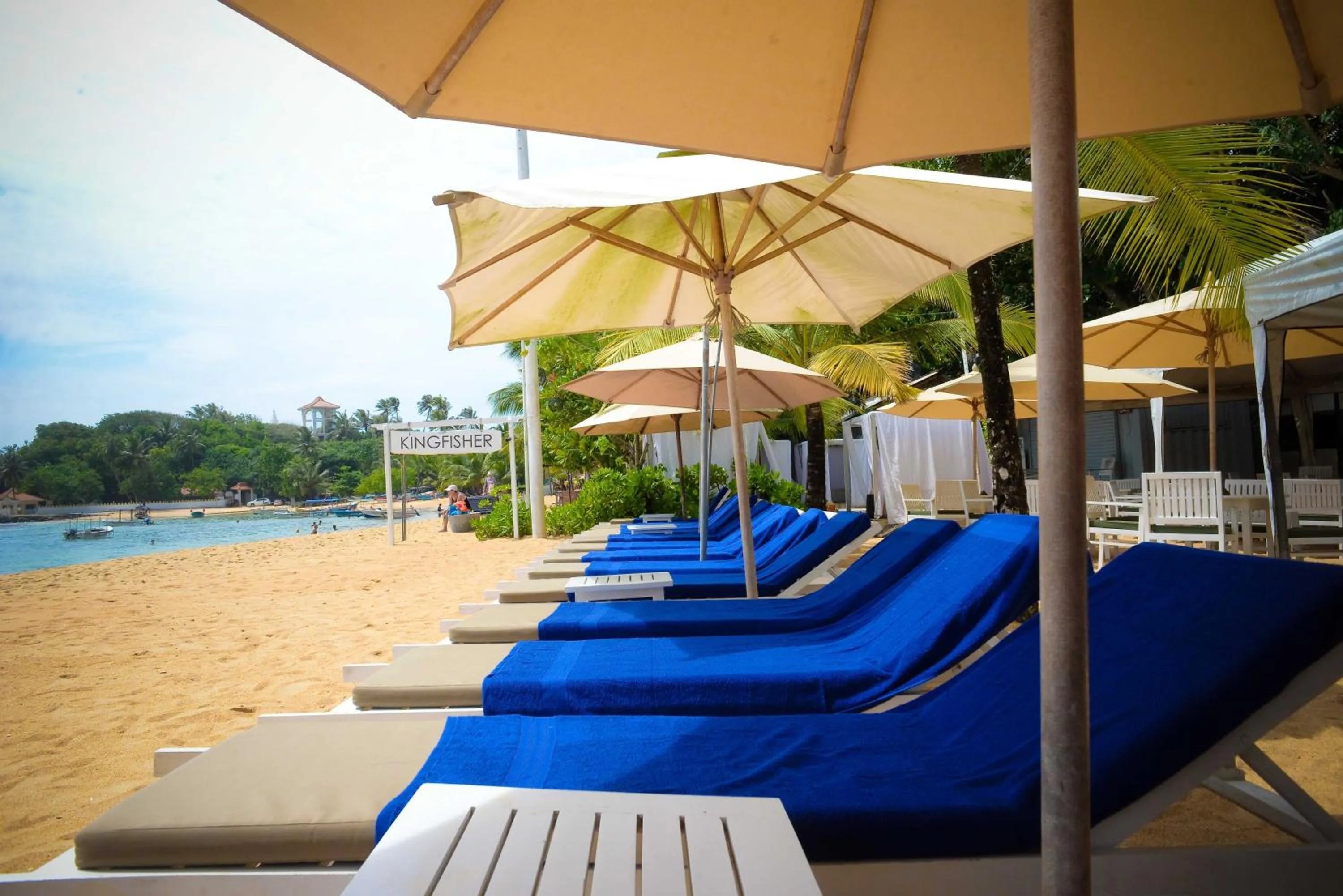 Beach in Kingfisher Bamboo Garden Villa