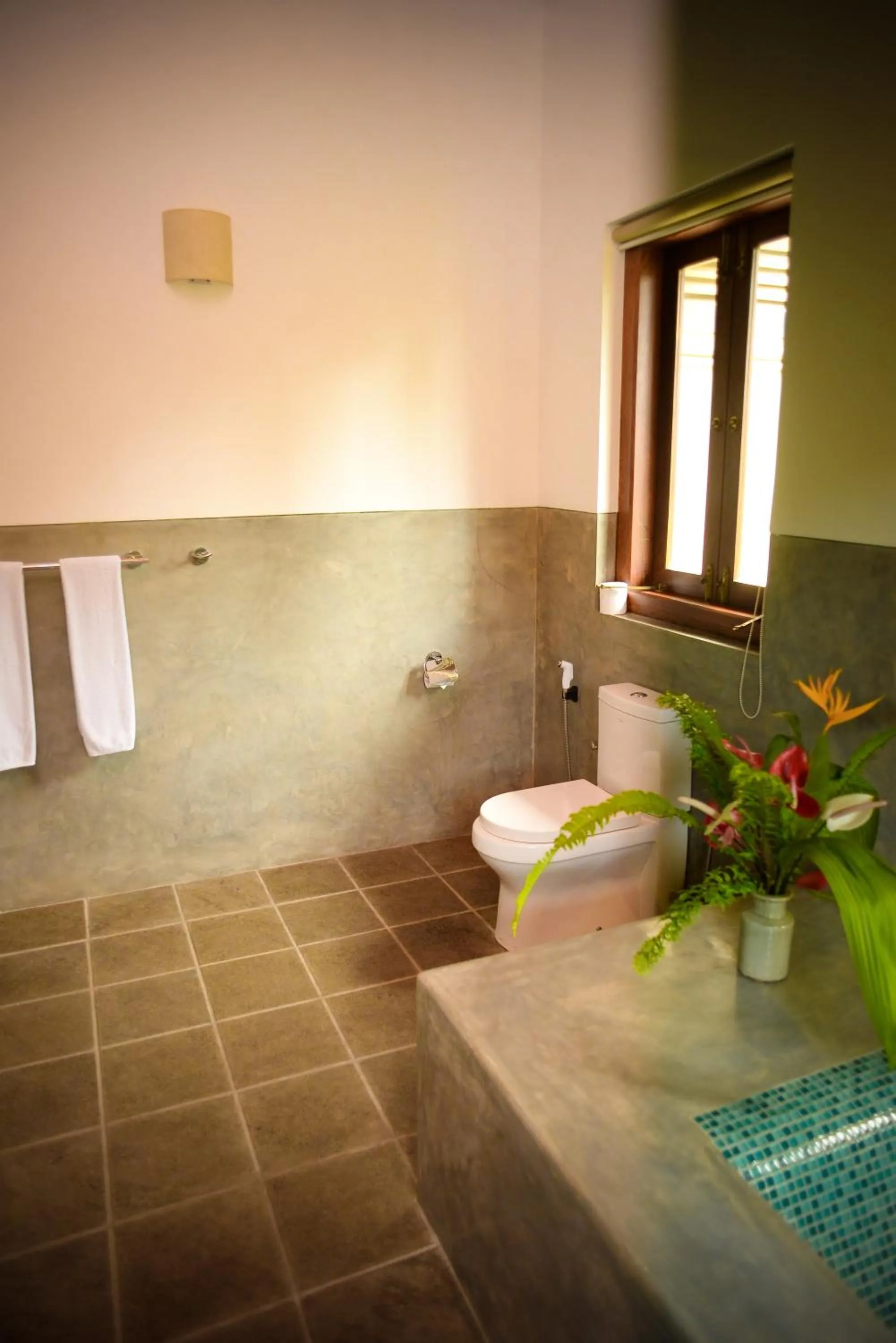 Bathroom in Kingfisher Bamboo Garden Villa