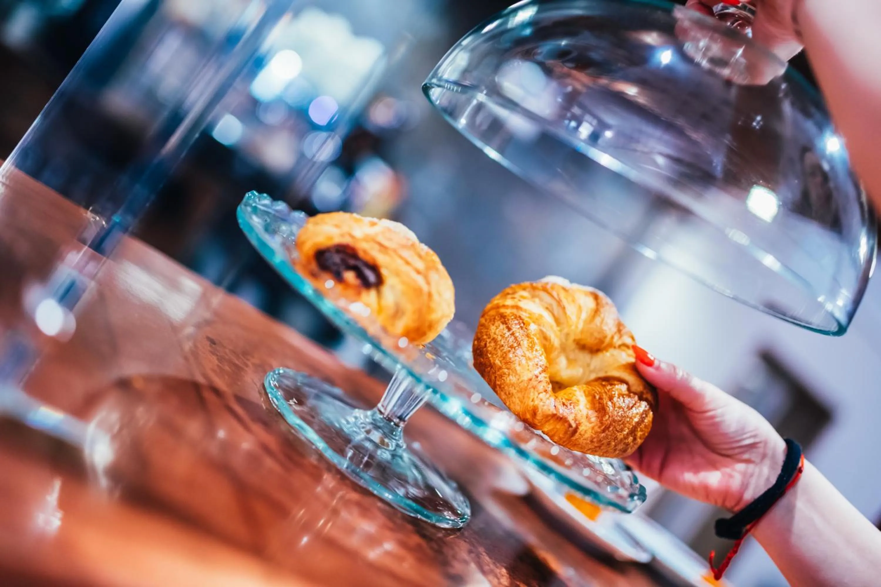 Breakfast in Hostal Cortés
