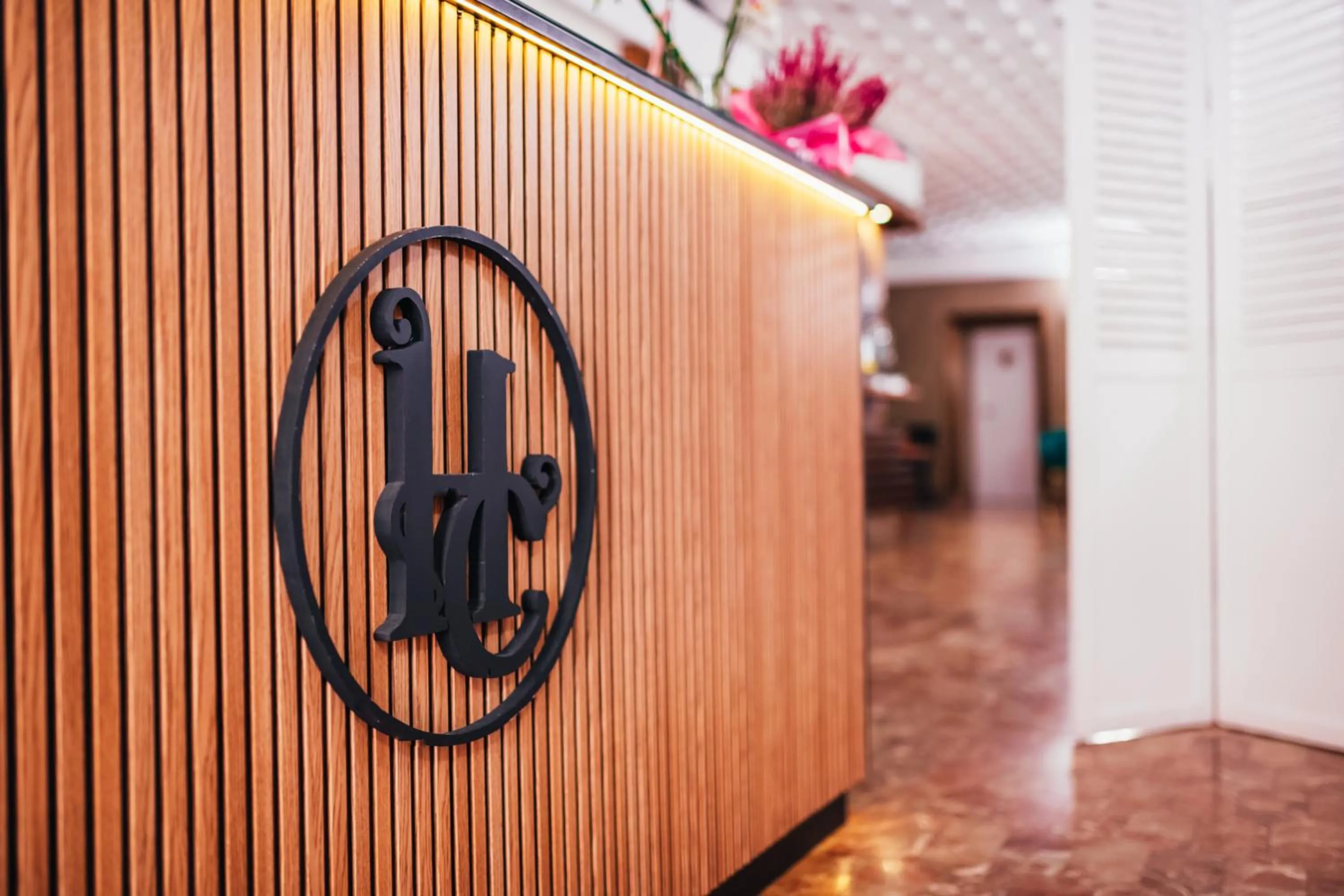 Lobby or reception in Hostal Cortés