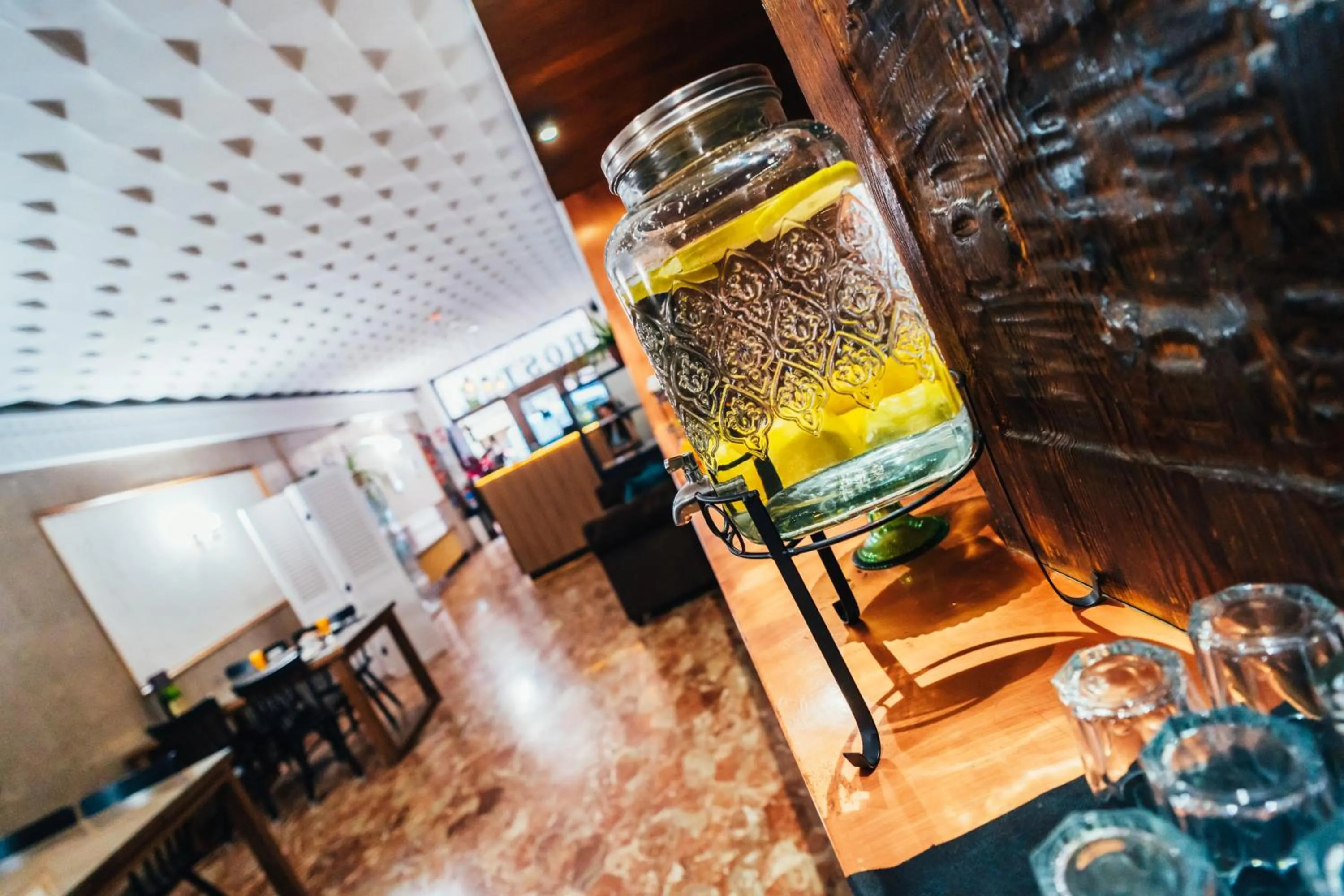 Breakfast in Hostal Cortés