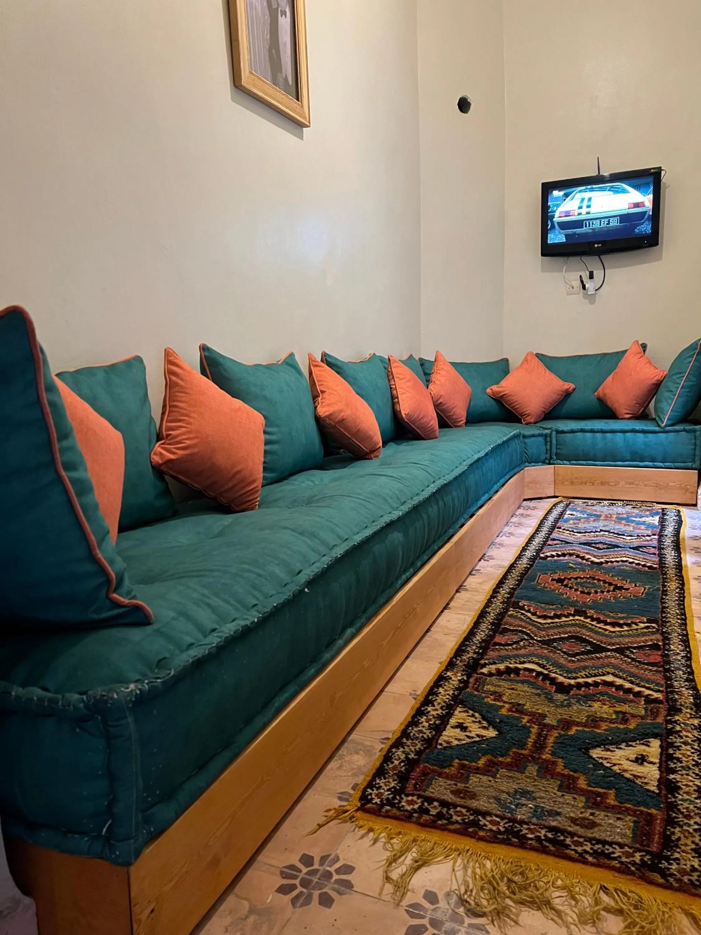 Living room in Riad Dar Les Freres