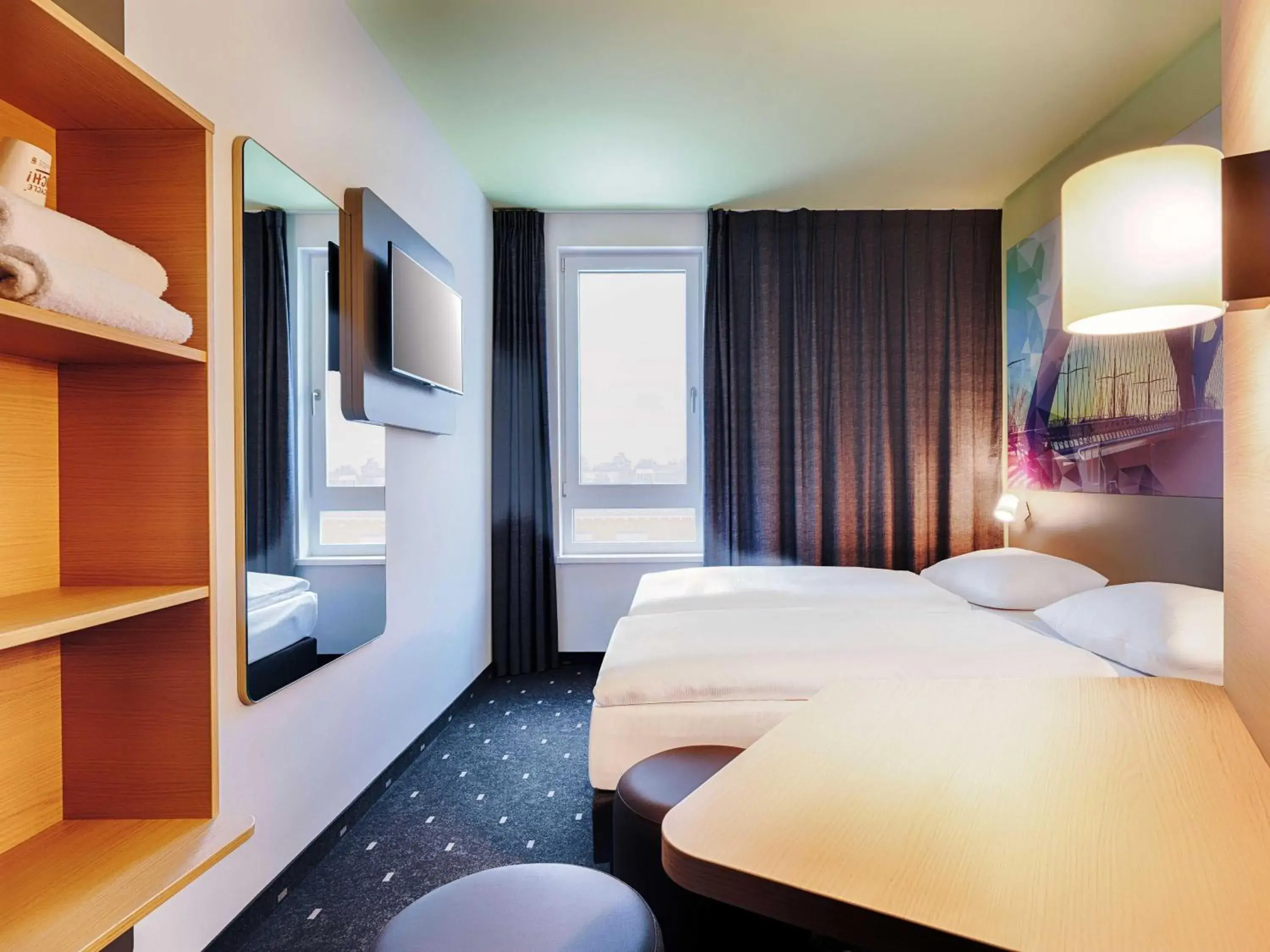 Photo of the whole room, Bed in B&B Hotel Kehl Photo of the whole room, Bed in B&B Hotel Kehl