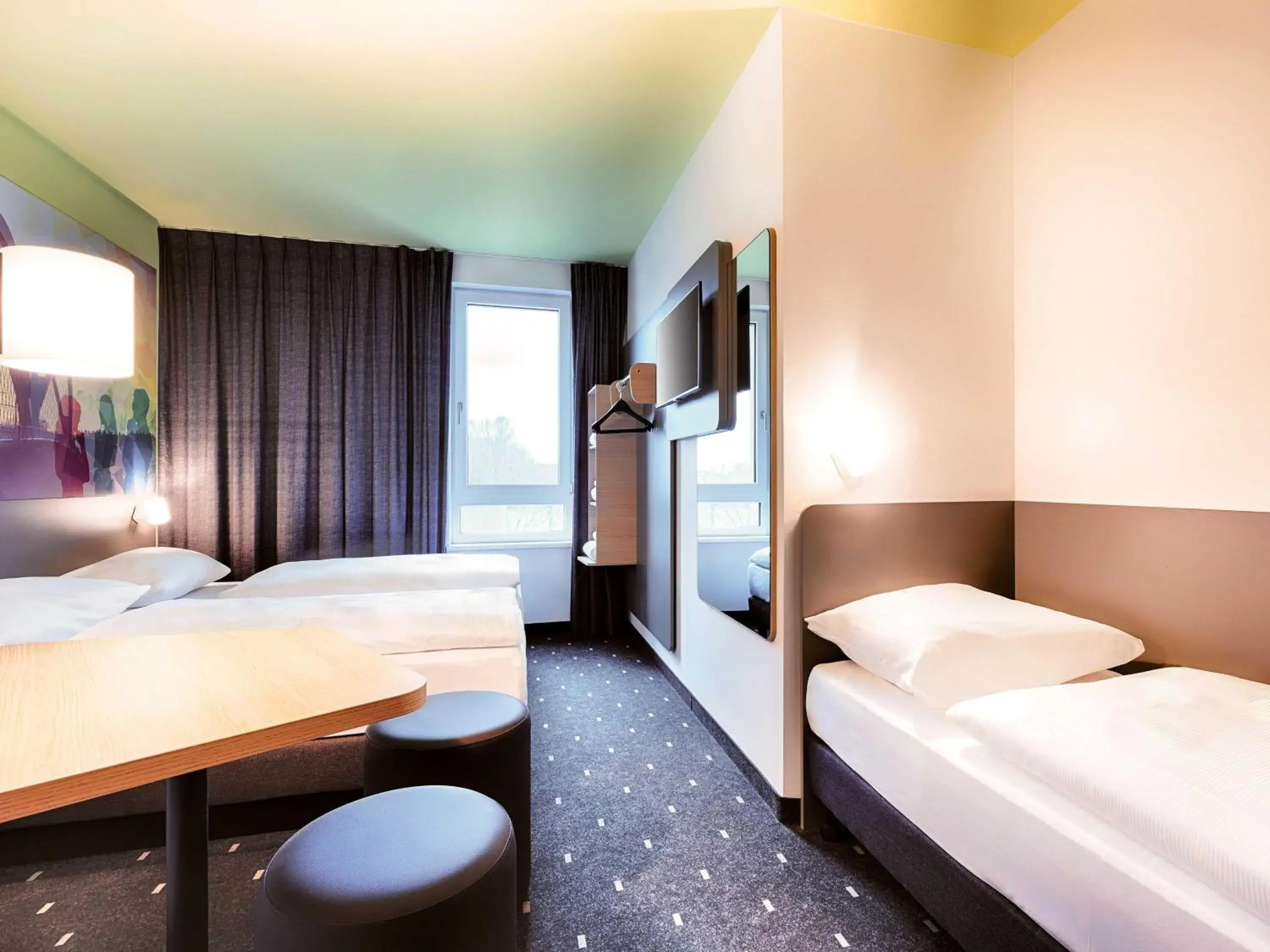 Photo of the whole room, Bed in B&B Hotel Kehl Photo of the whole room, Bed in B&B Hotel Kehl