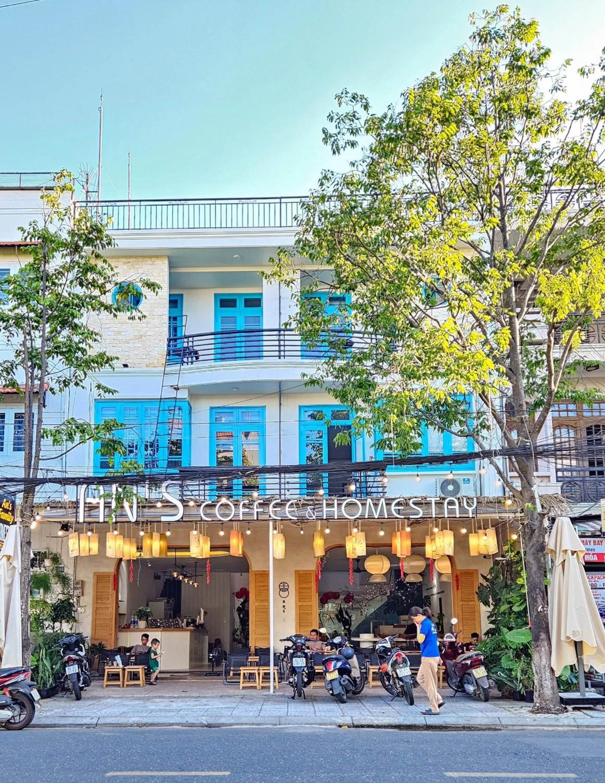 Property building in An's Family Homestay Hoi An - 5mins walk to Hoi An Ancient Town