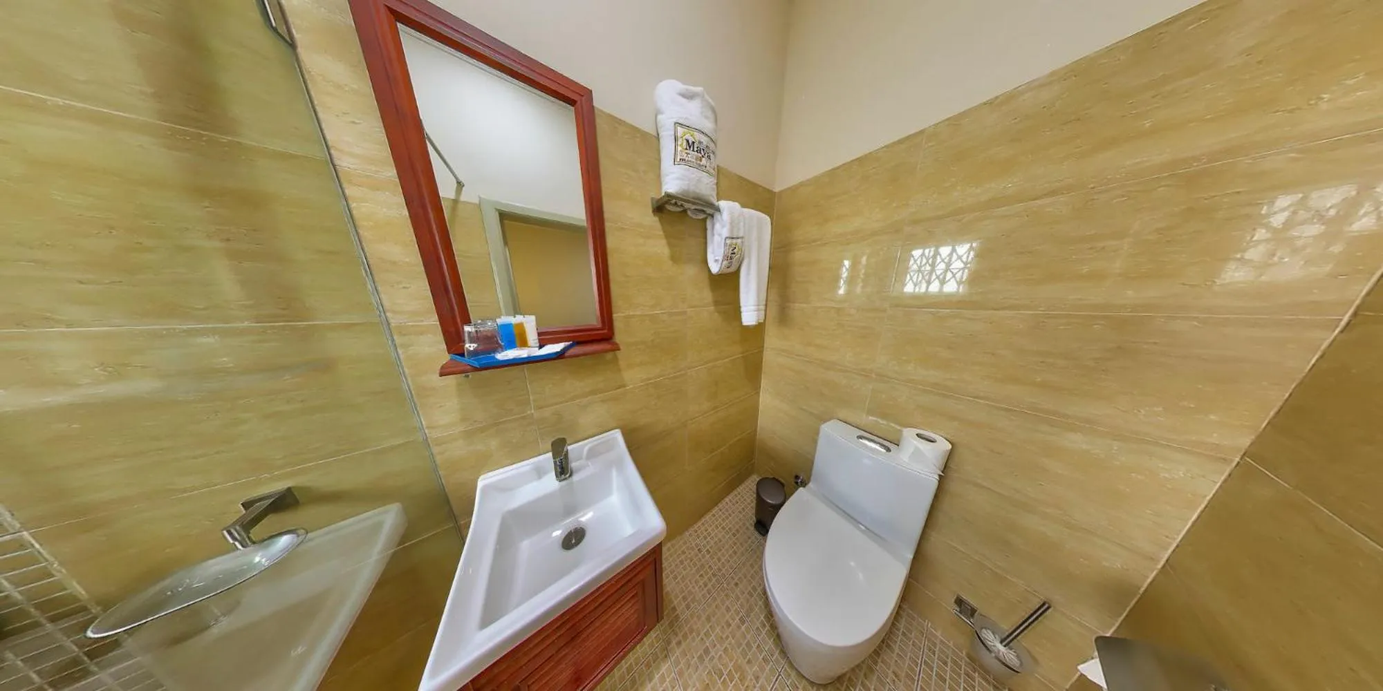 Shower in Maya Villa