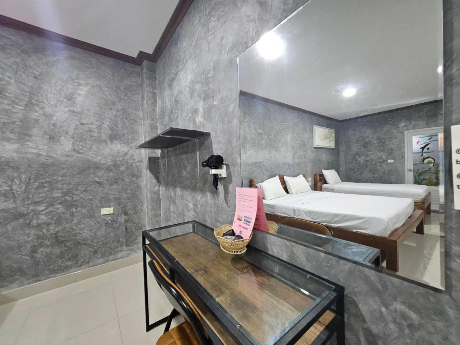 Bed in Guesthouse Phuket Airport