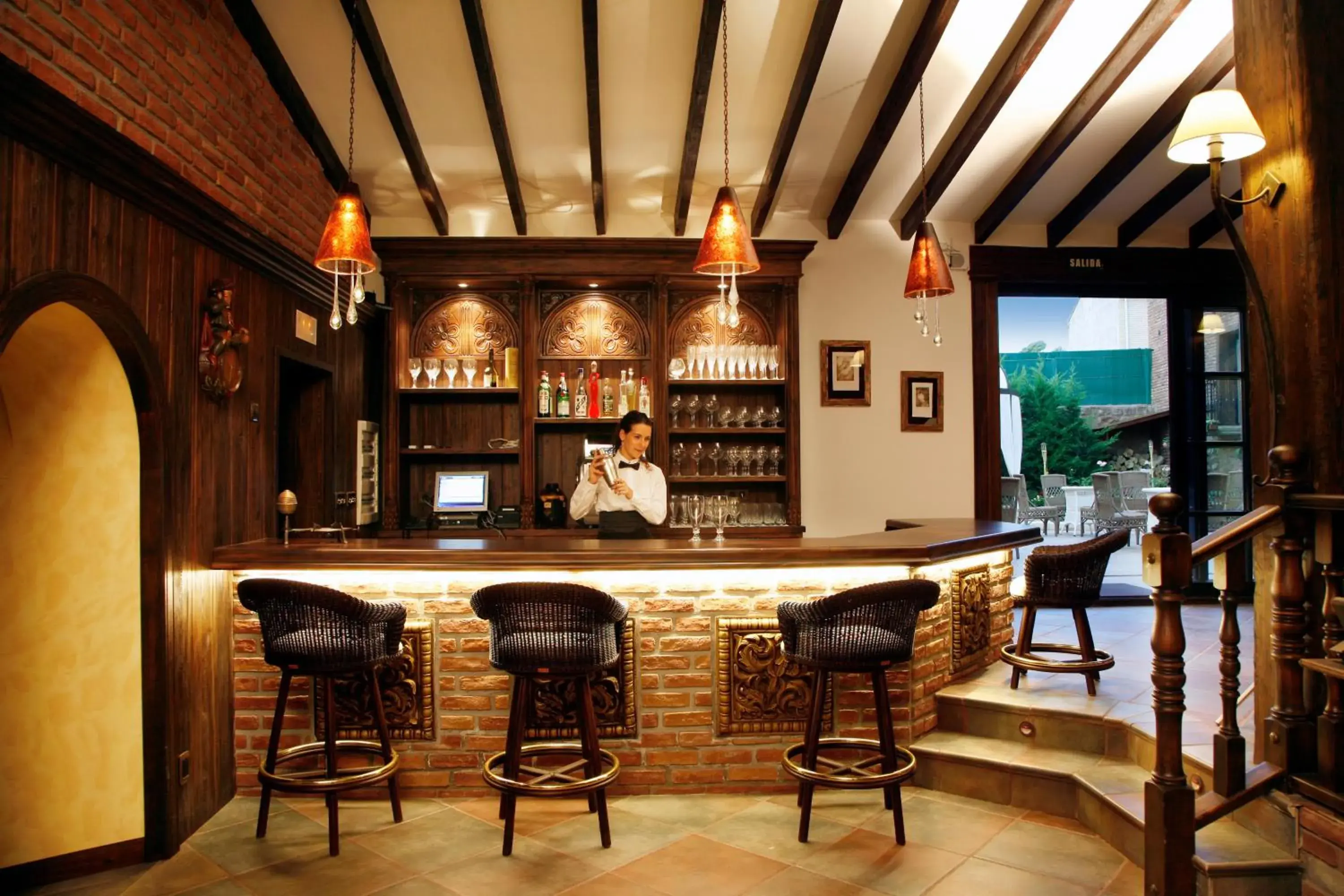 Lounge or bar in Hotel Boutique Real Casona De Las Amas Lounge or bar in Hotel Boutique Real Casona De Las Amas