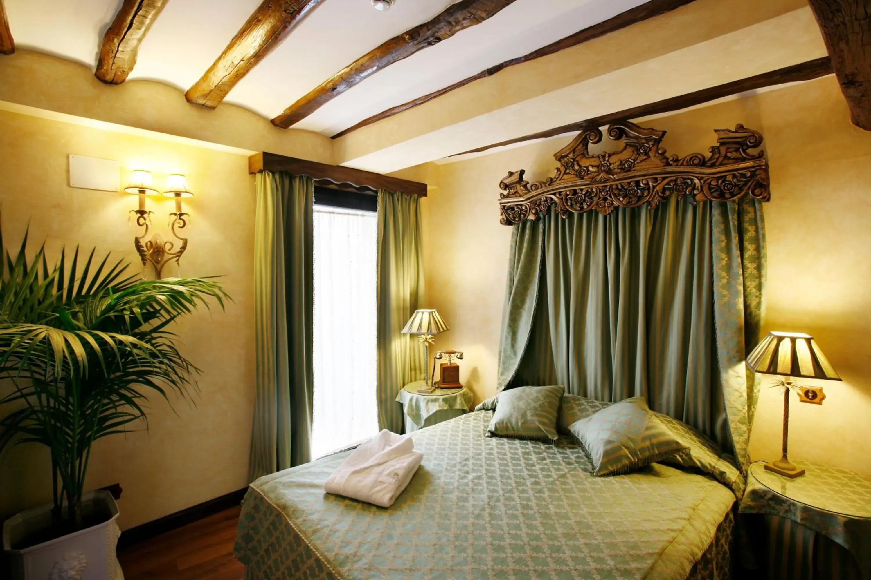 Bed in Hotel Boutique Real Casona De Las Amas Bed in Hotel Boutique Real Casona De Las Amas