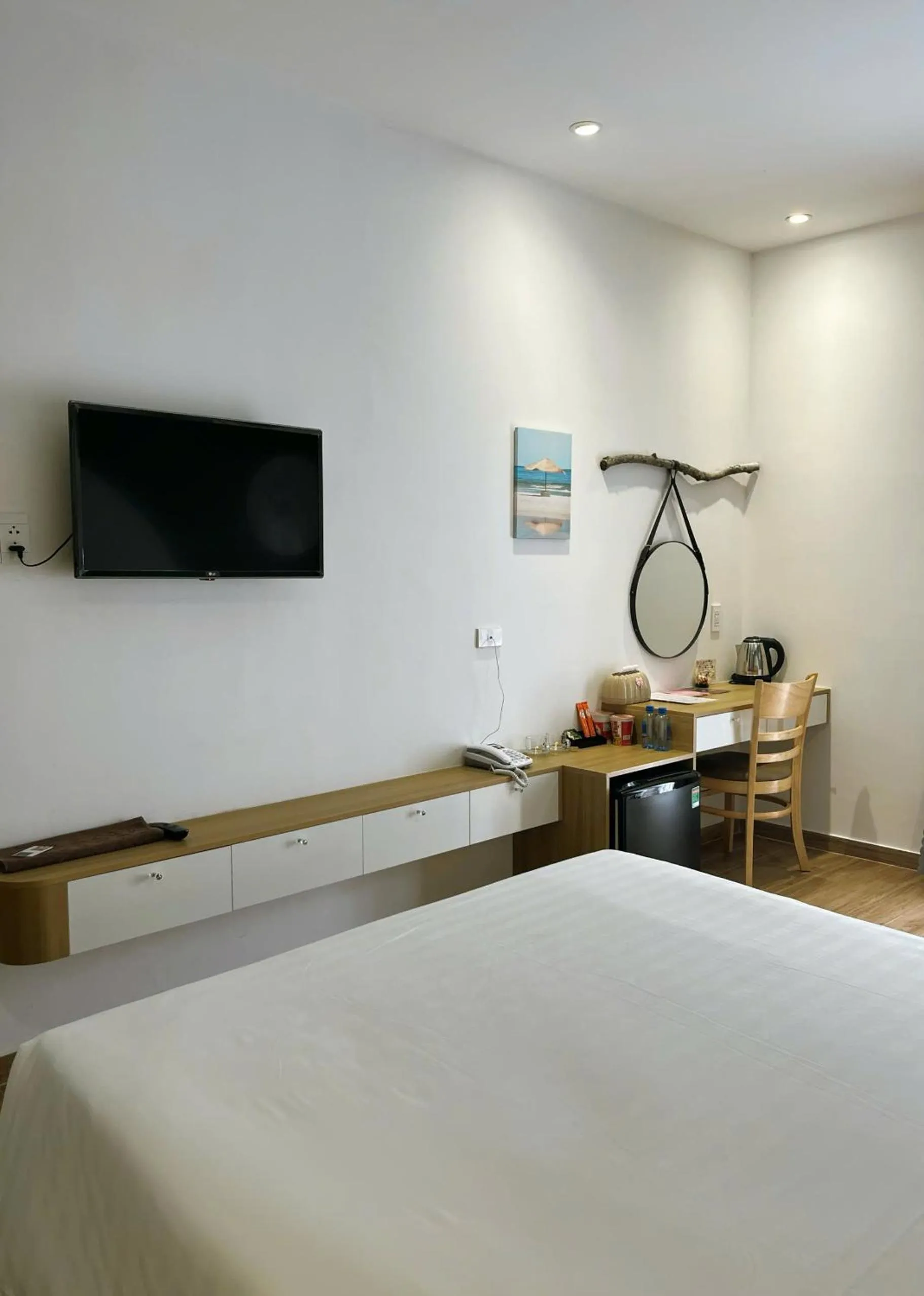 Bed in Triland Hotel