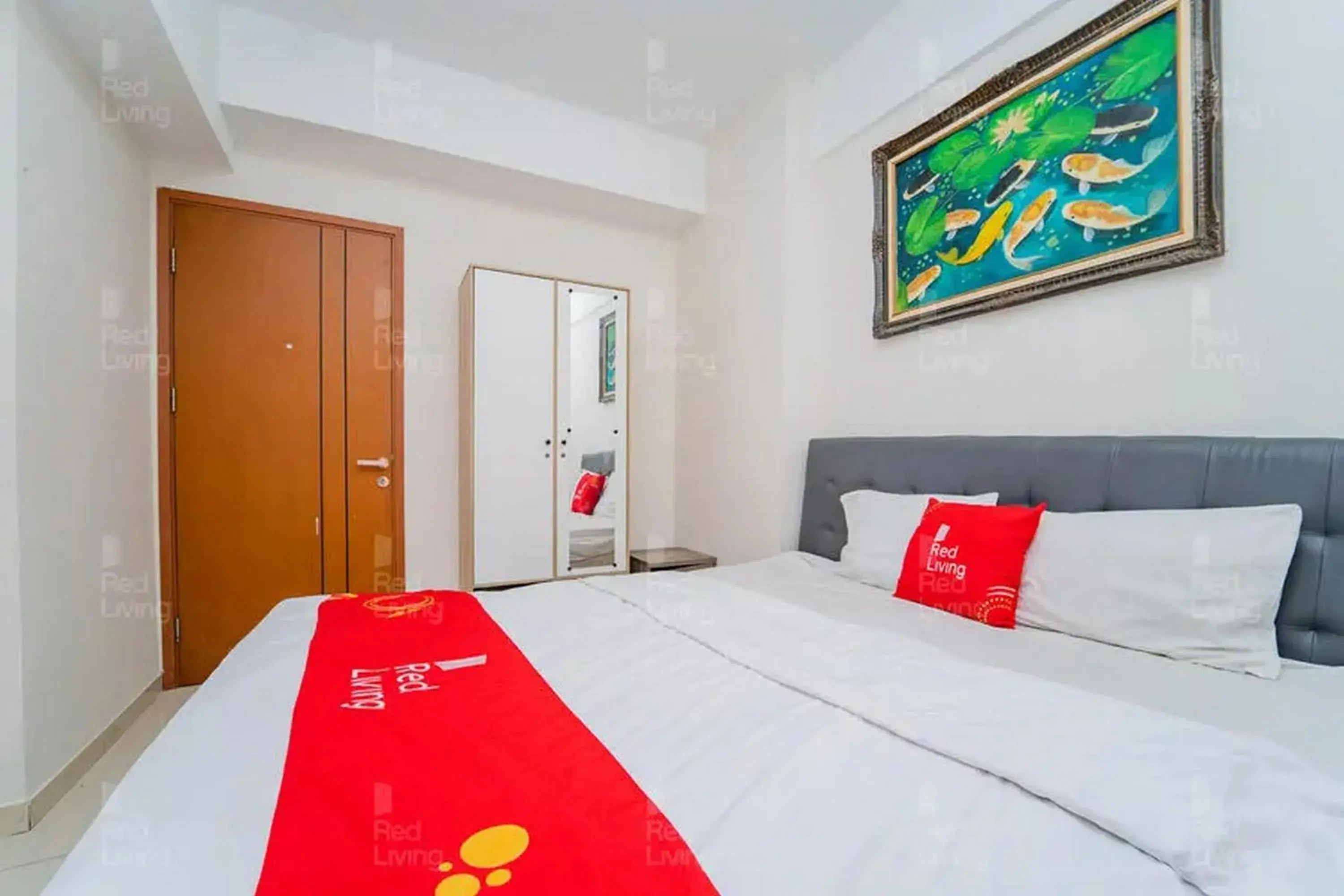 Bedroom, Bed in RedLiving Apartemen Green Lake View Cimanggis - WIN Property Bedroom, Bed in RedLiving Apartemen Green Lake View Cimanggis - WIN Property