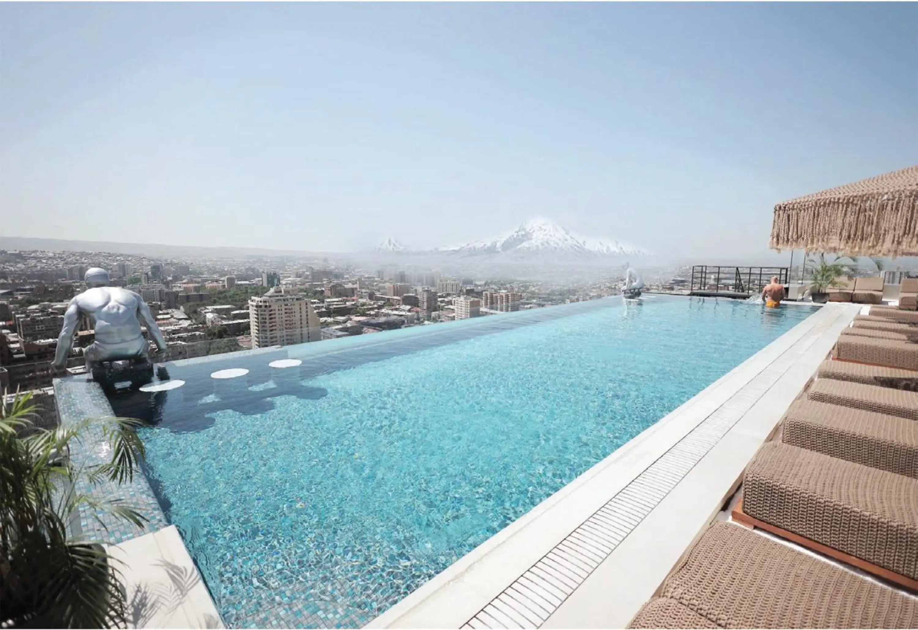 Swimming pool in Seven Visions Resort and Places, the Dvin Swimming pool in Seven Visions Resort and Places, the Dvin