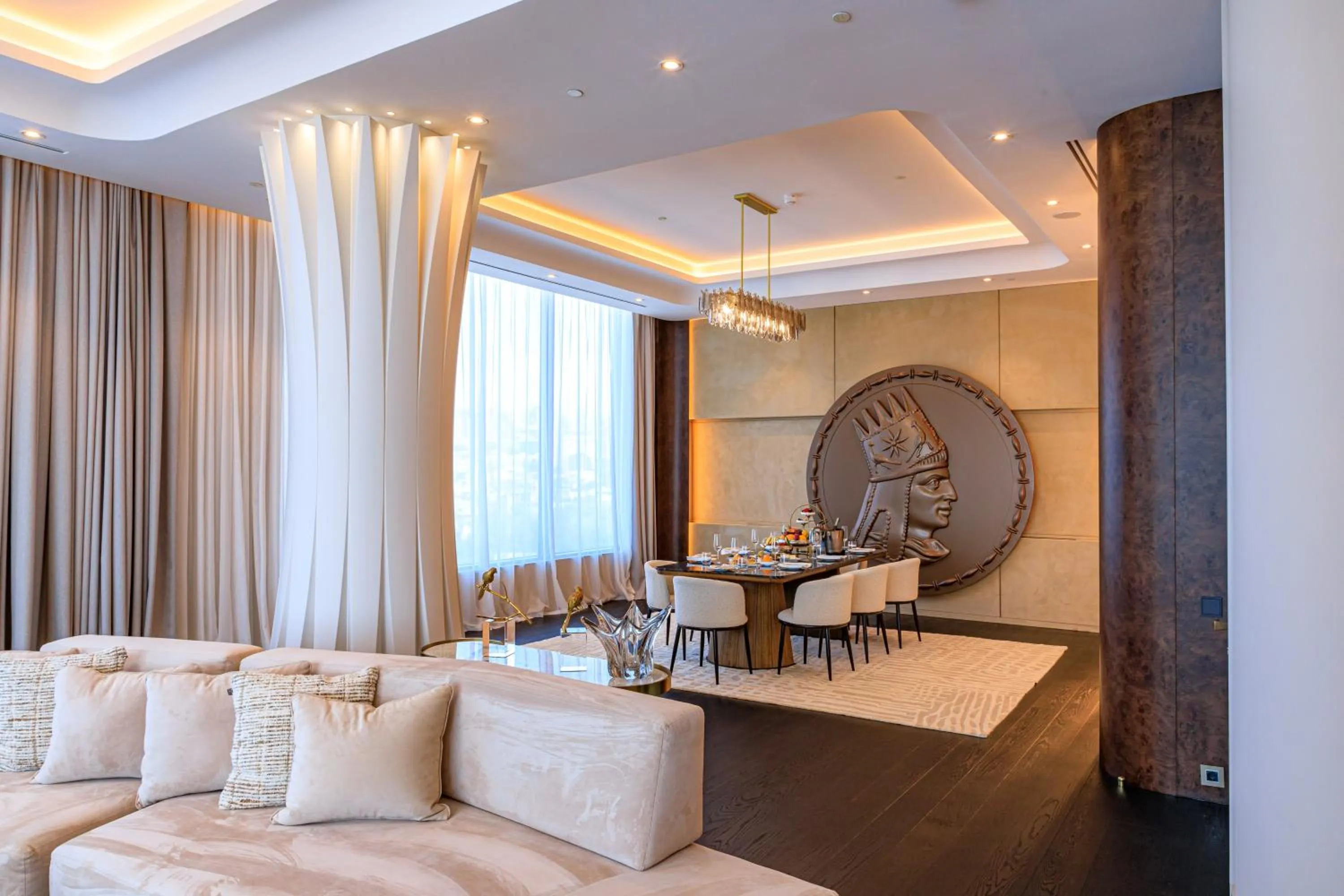 Seating area in Seven Visions Resort and Places, the Dvin