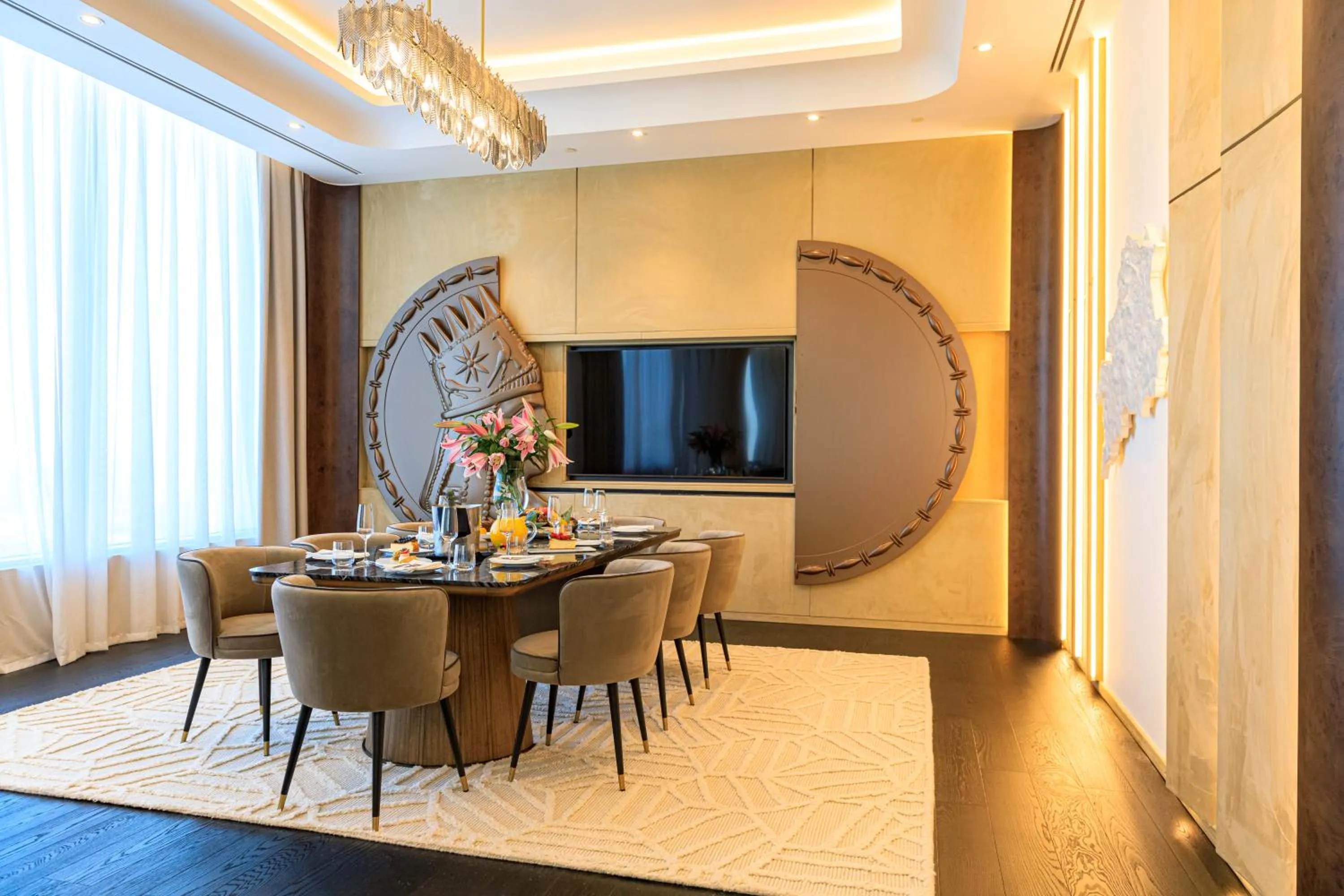 Communal lounge/ TV room in Seven Visions Resort and Places, the Dvin