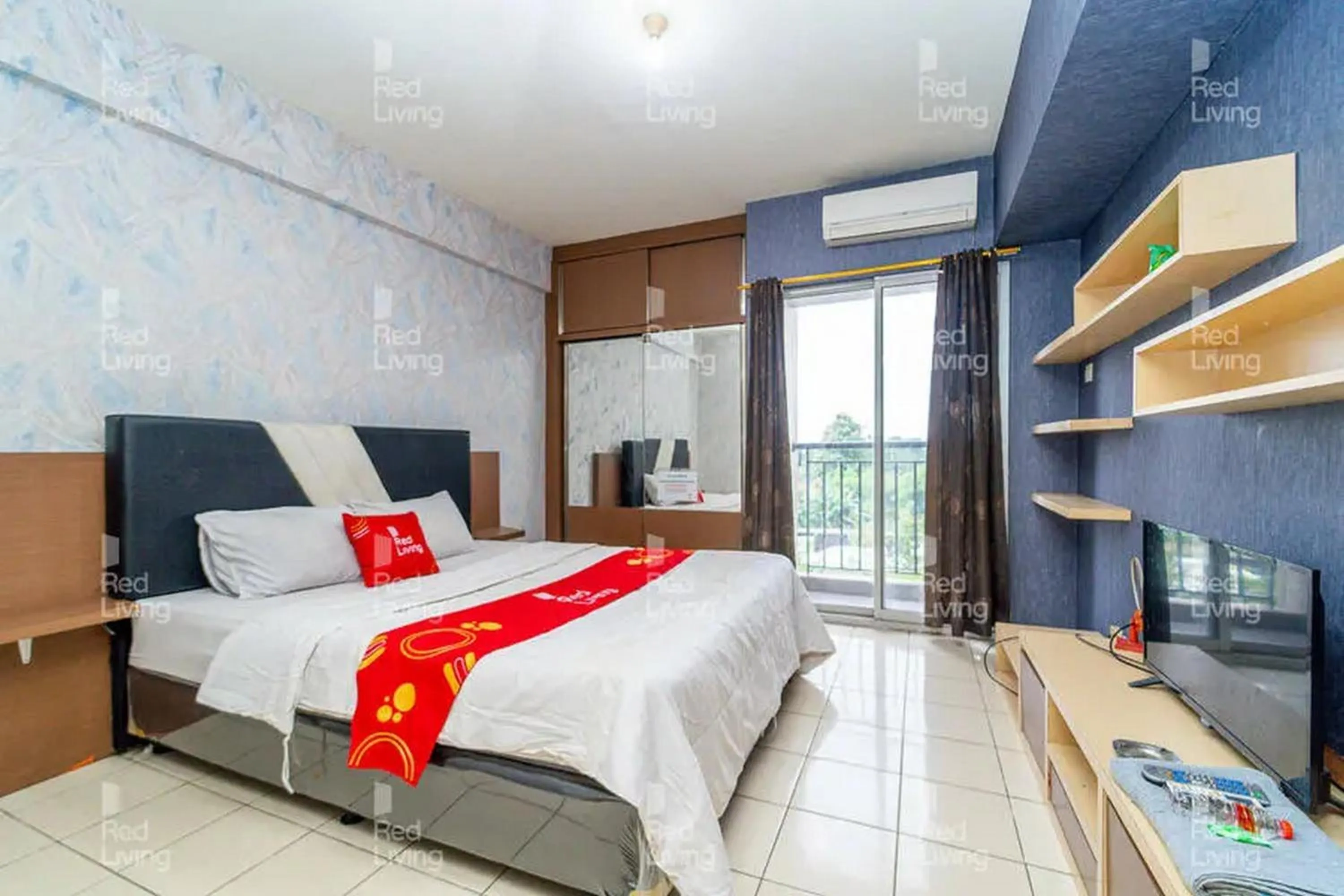 Bedroom in RedLiving Apartemen Serpong Green View - Celebrity Room Tower B