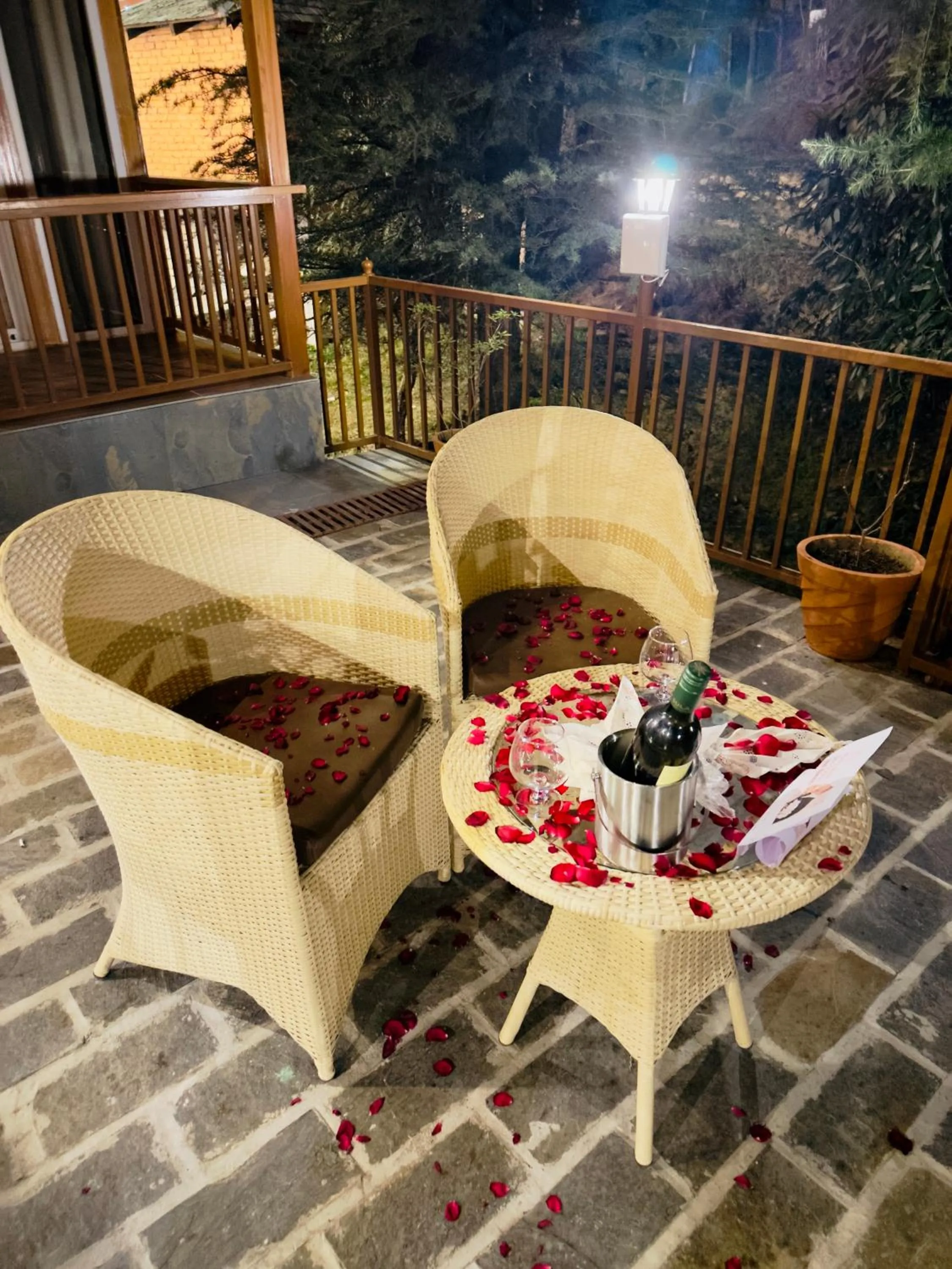 Patio in WOW STAYZ2 Ashoka Grand