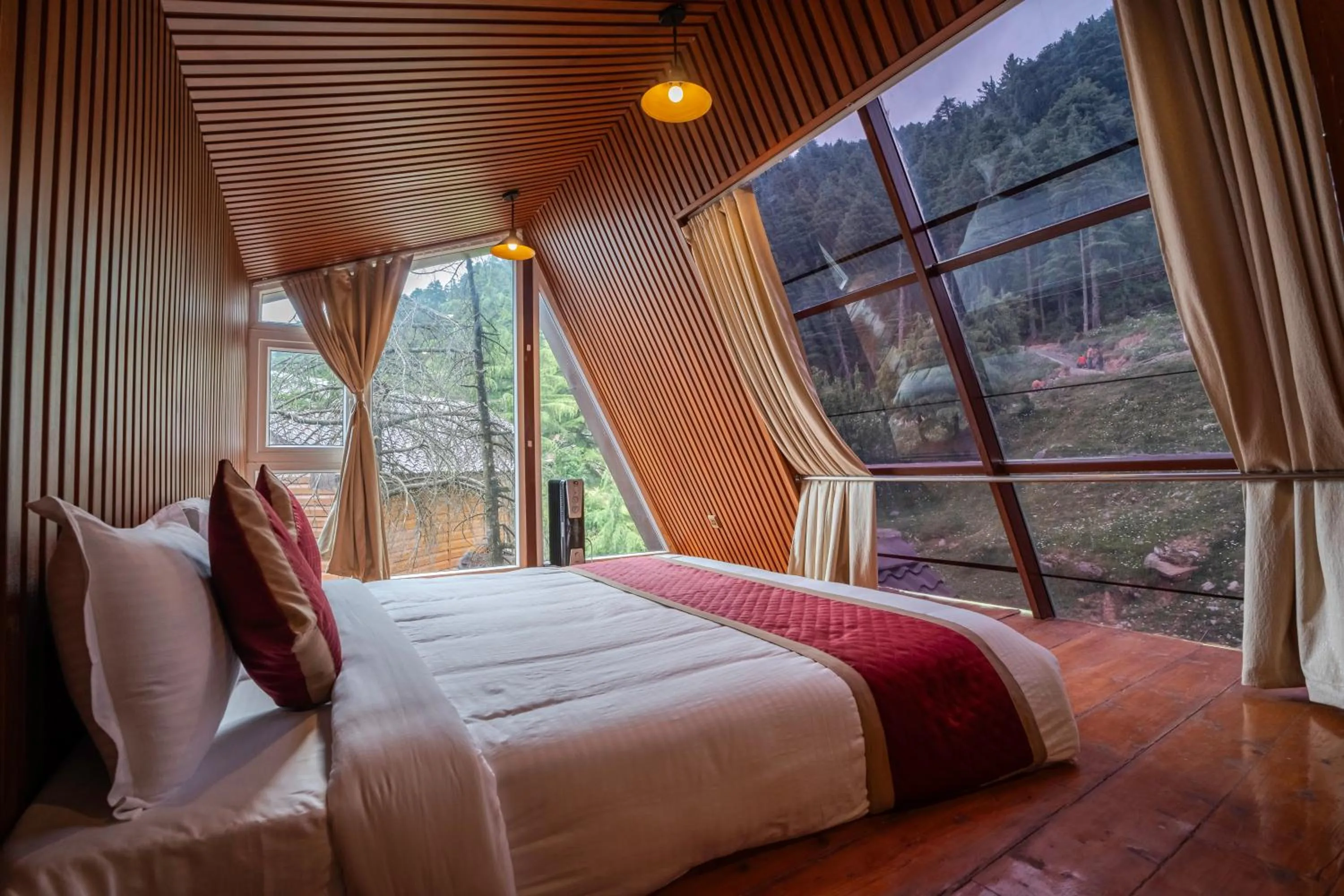 Bed in WOW STAYZ2 Ashoka Grand