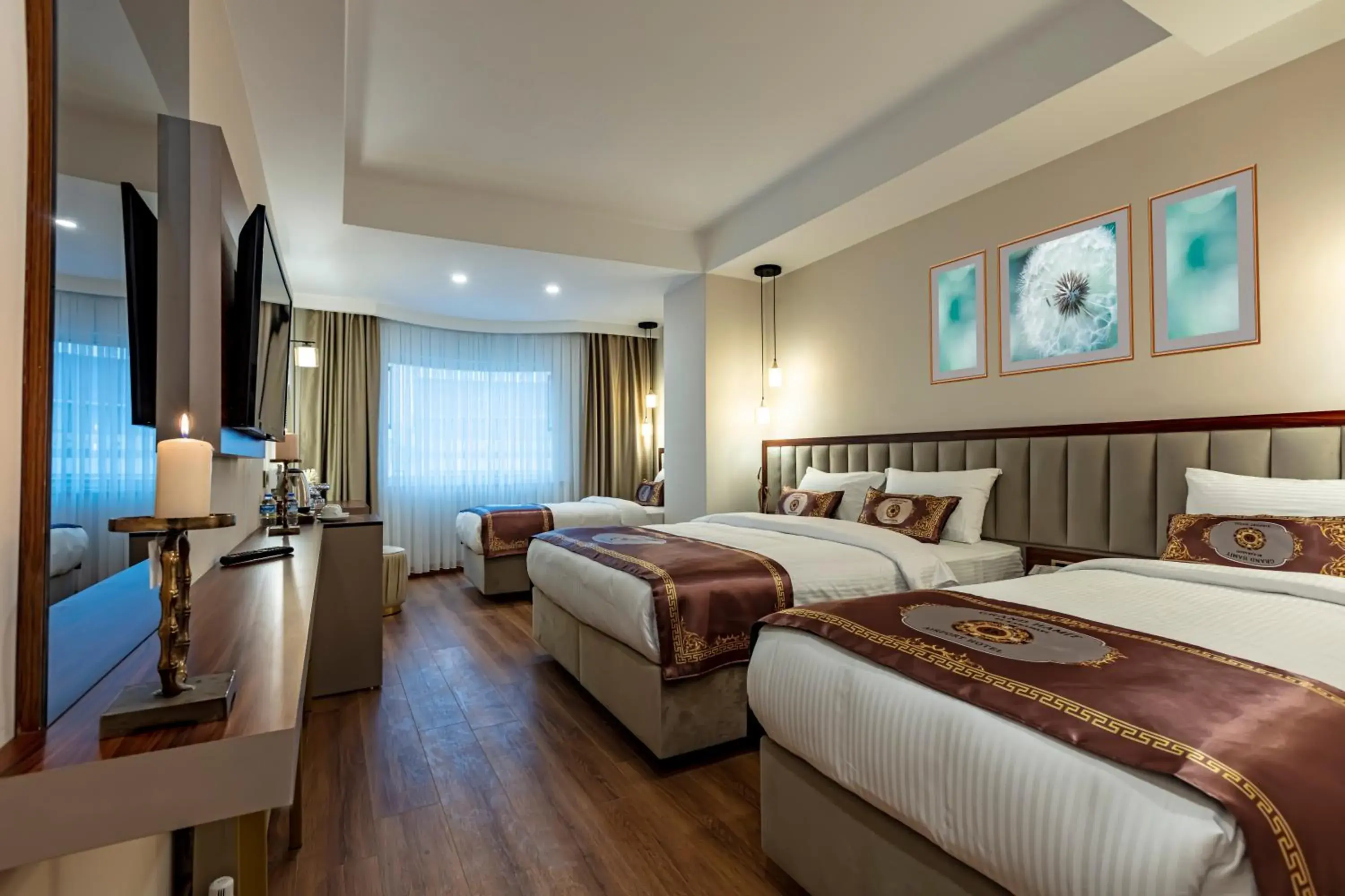 Family Room in GRAND HAMİT By Karadayı Airport Hotel Family Room in GRAND HAMİT By Karadayı Airport Hotel