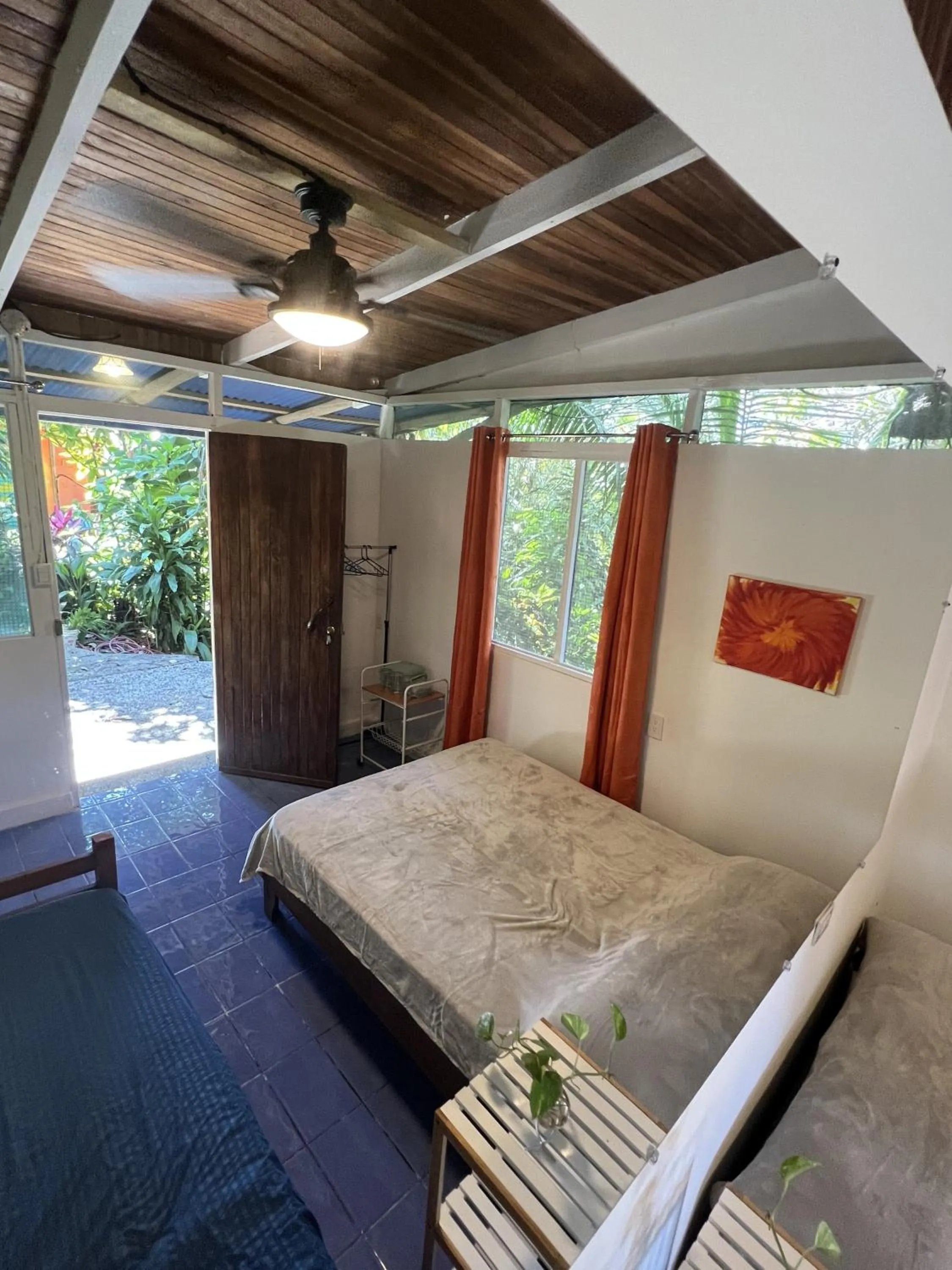 Bed in The Chorotega Hotel, Montezuma