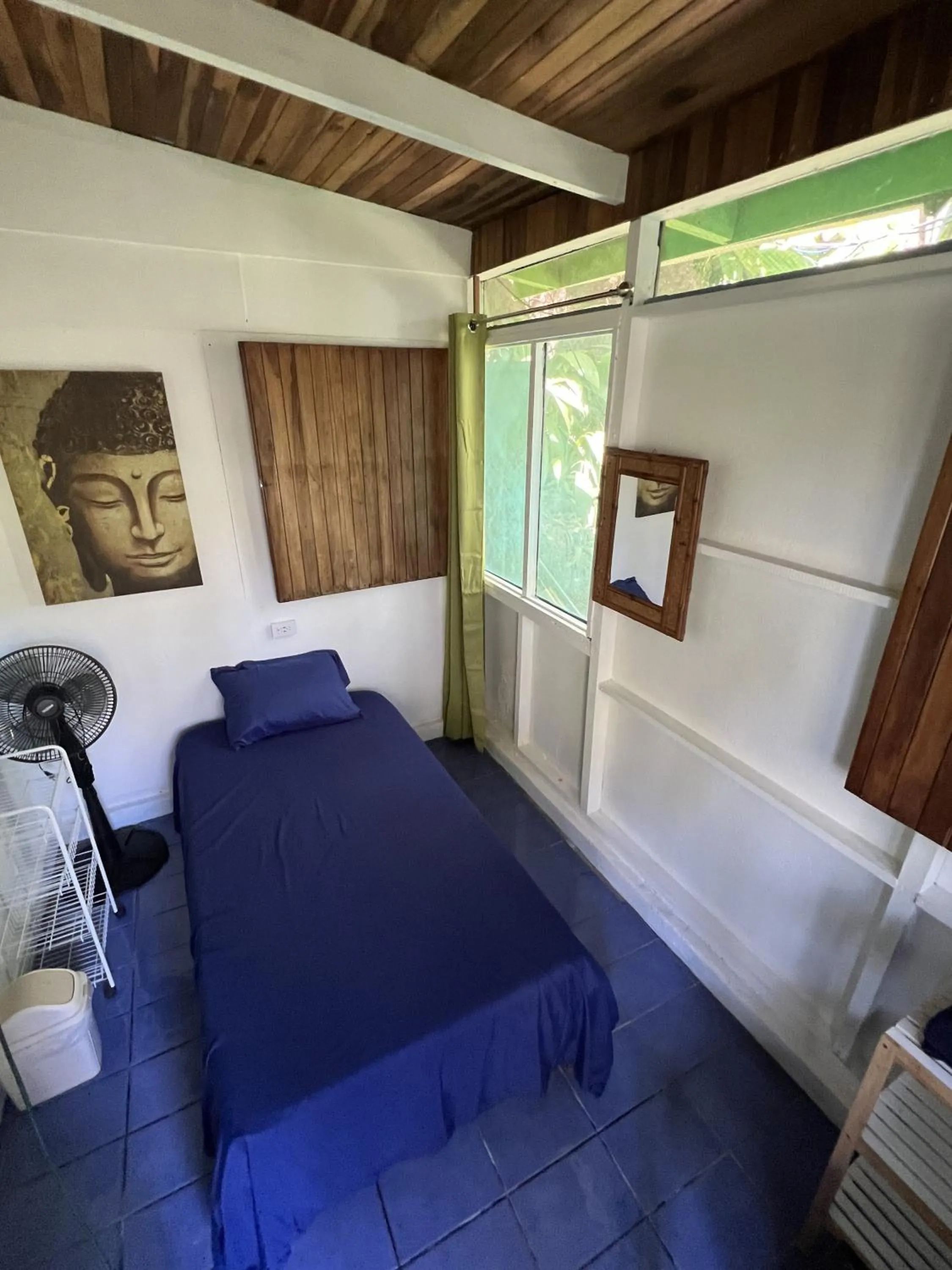 Bed in The Chorotega Hotel, Montezuma