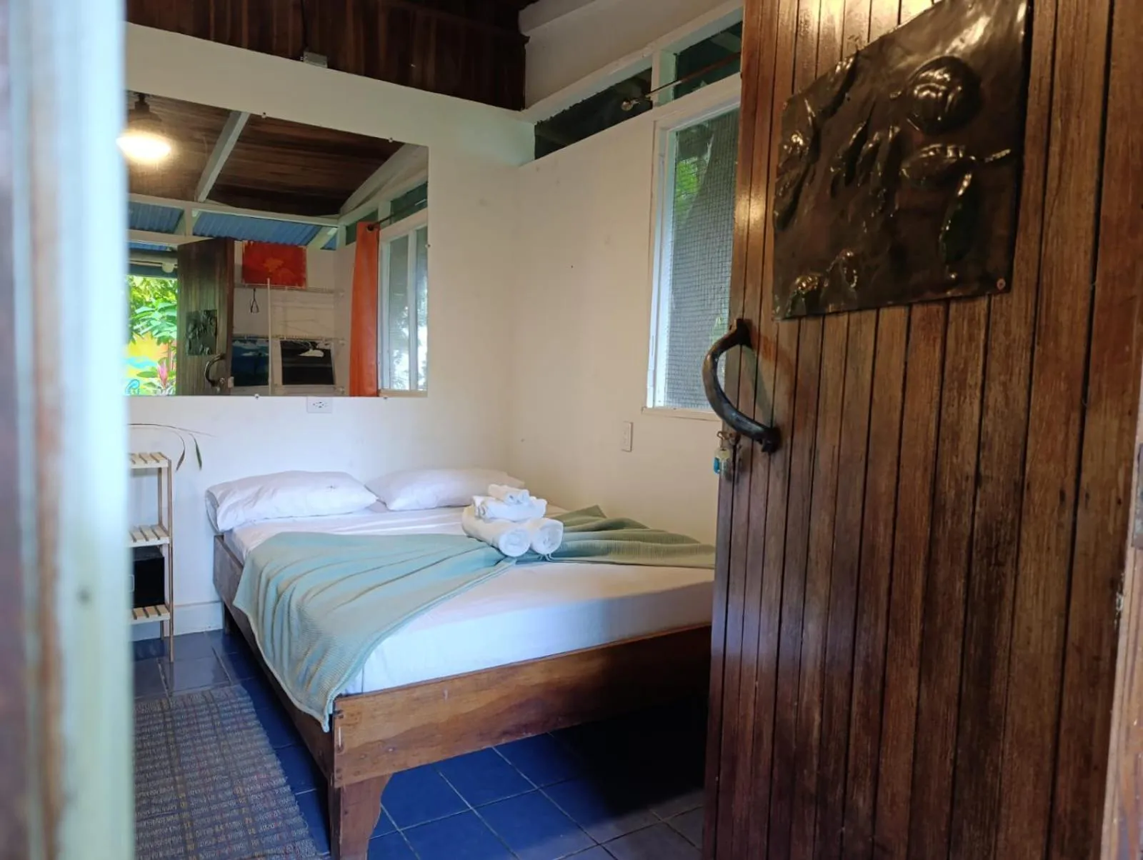 Bed in The Chorotega Hotel, Montezuma