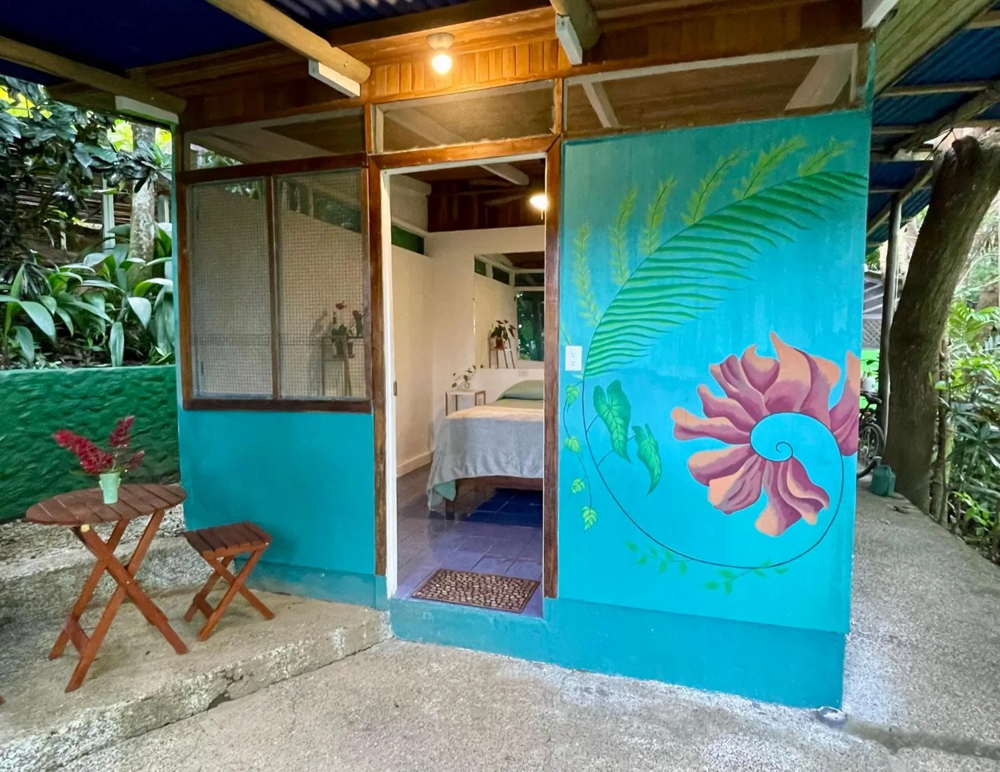 Garden in The Chorotega Hotel, Montezuma