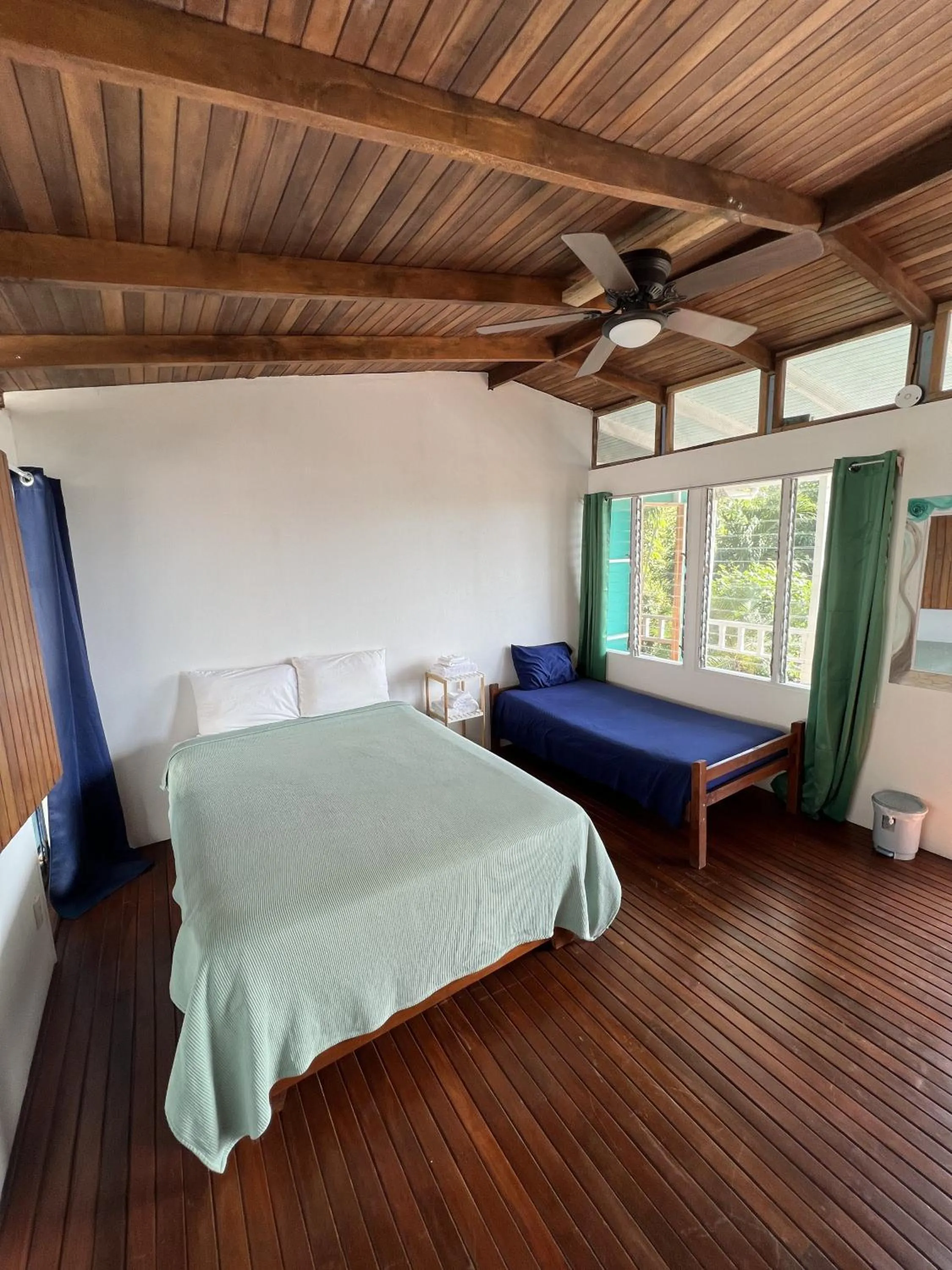 Bed in The Chorotega Hotel, Montezuma