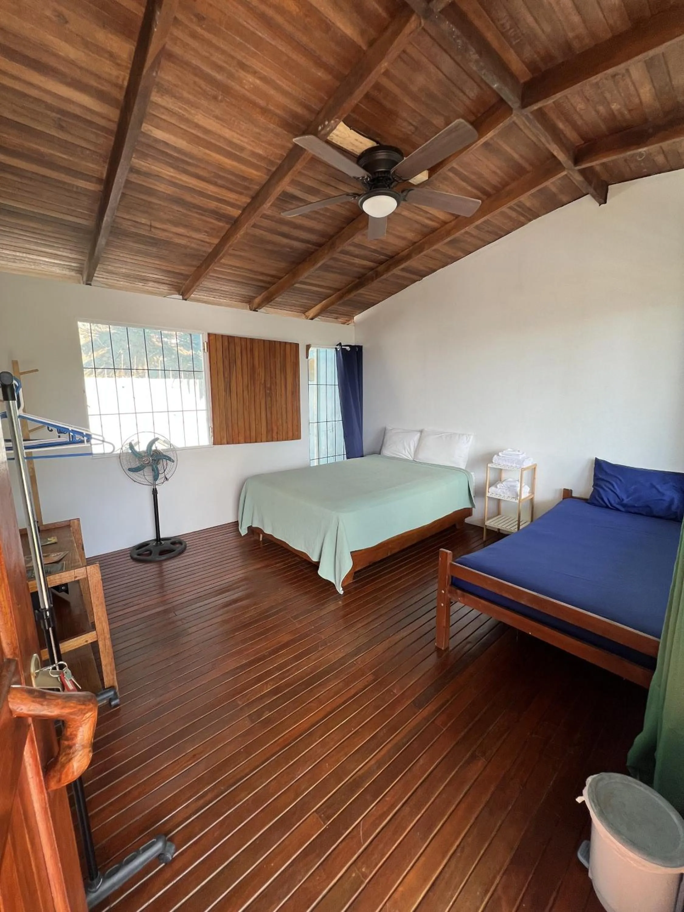 Bed in The Chorotega Hotel, Montezuma