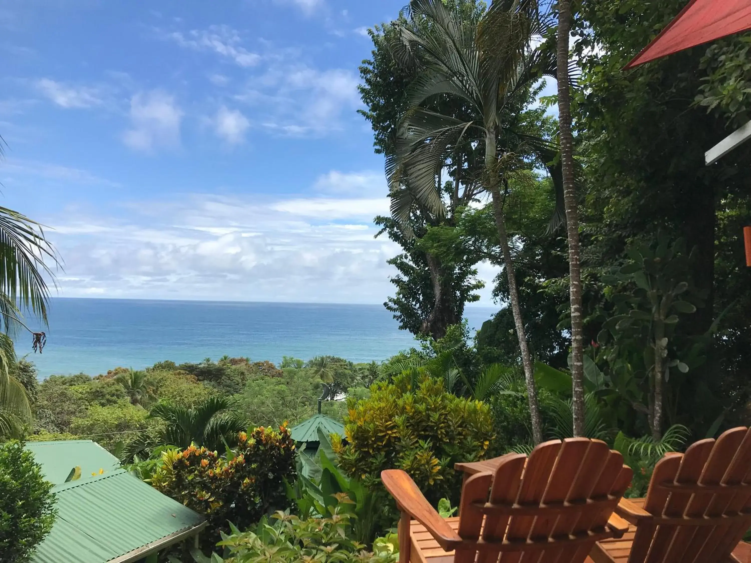 Deluxe Double Room with Balcony and Sea View in The Chorotega Hotel, Montezuma Deluxe Double Room with Balcony and Sea View in The Chorotega Hotel, Montezuma