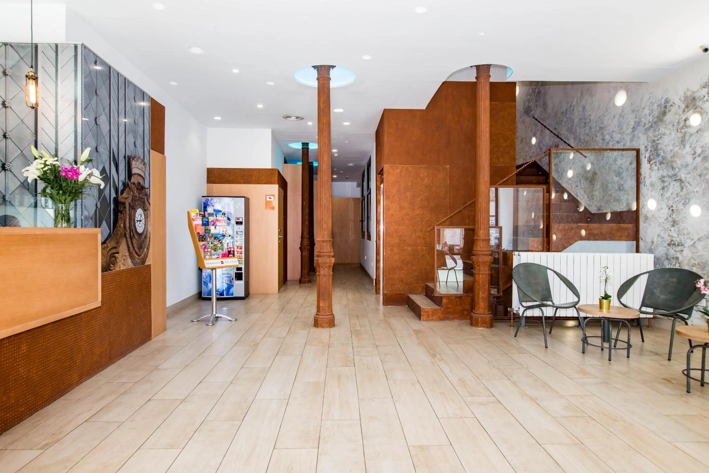 Lobby or reception in Hostal Cervelo