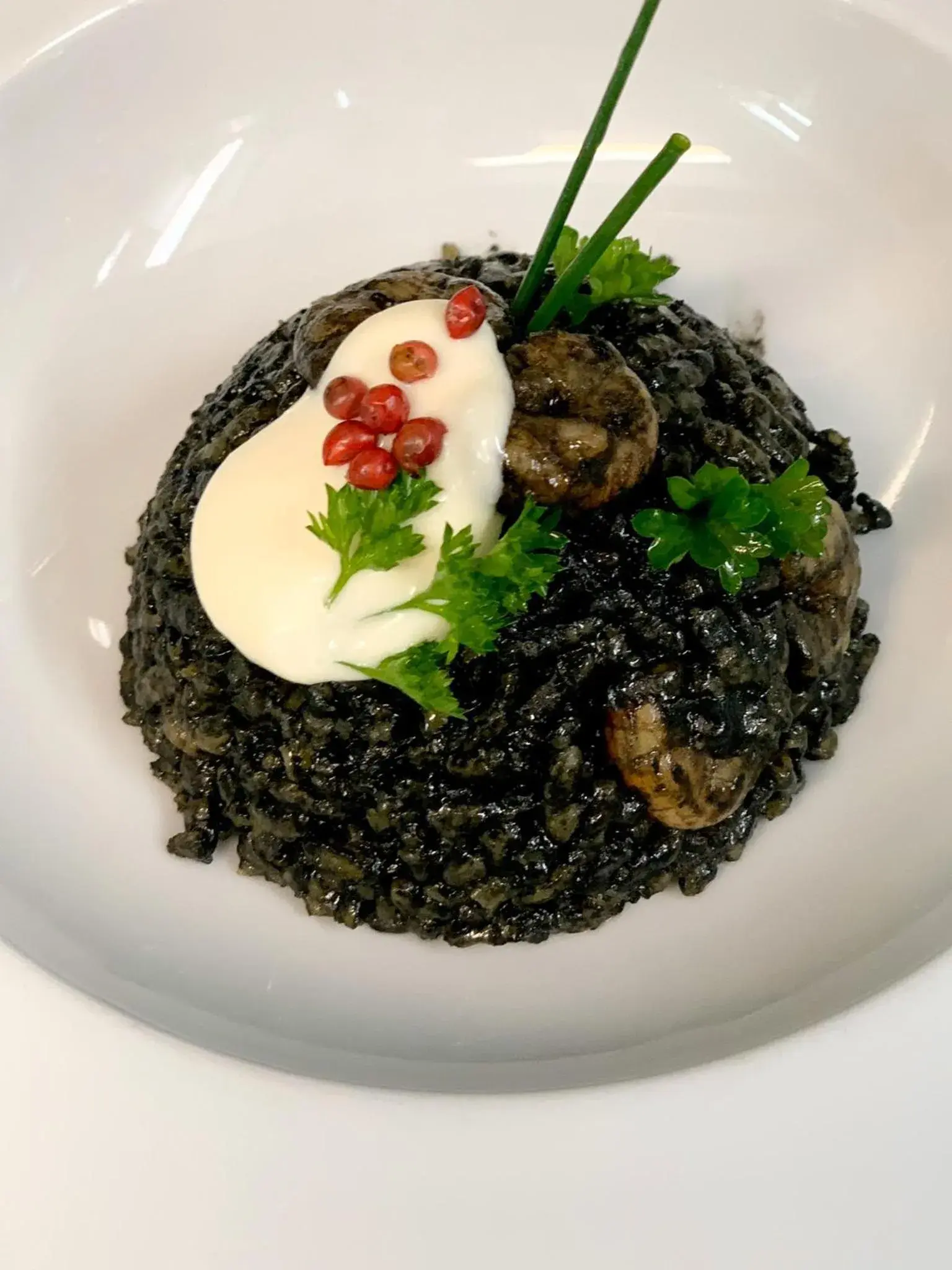 Food close-up in Gran Hotel Reymar 4 Sup Food close-up in Gran Hotel Reymar 4 Sup