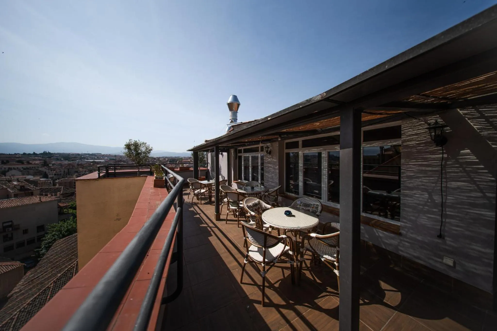 Balcony/Terrace in Hotel Real Segovia by Recordis Hotels