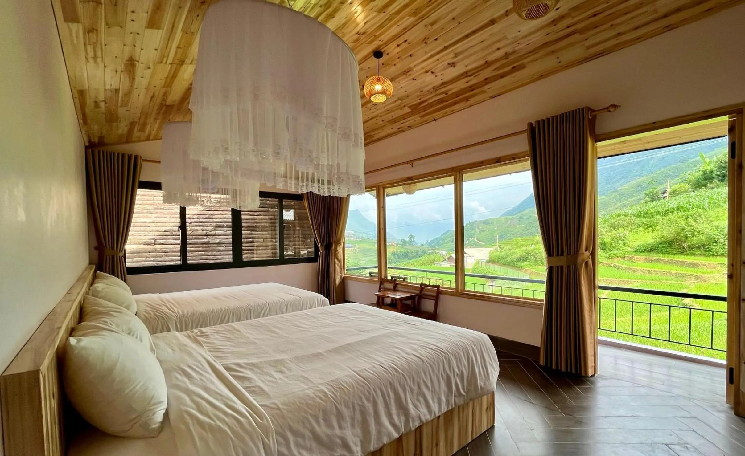 Bed in S Plus Bungalow