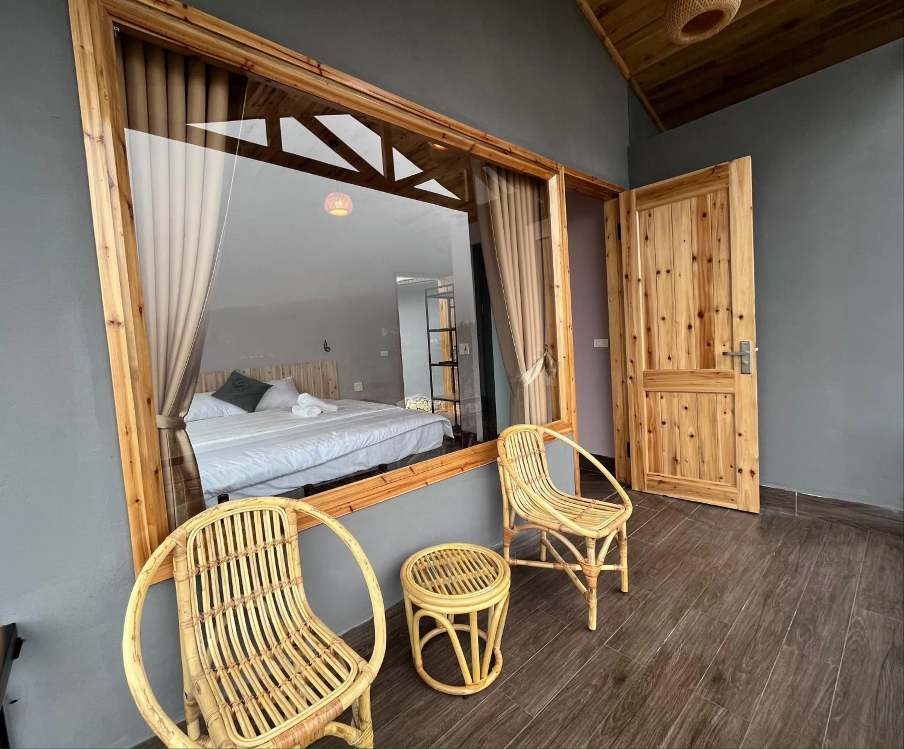 Bed in S Plus Bungalow