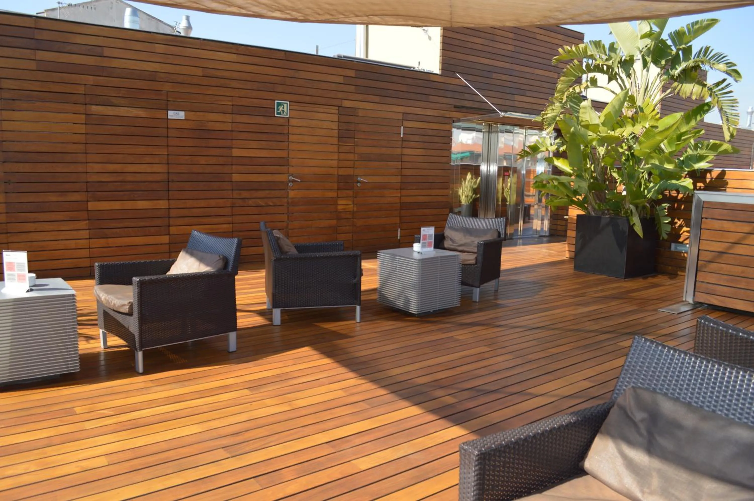 Balcony/Terrace in Hotel Soho