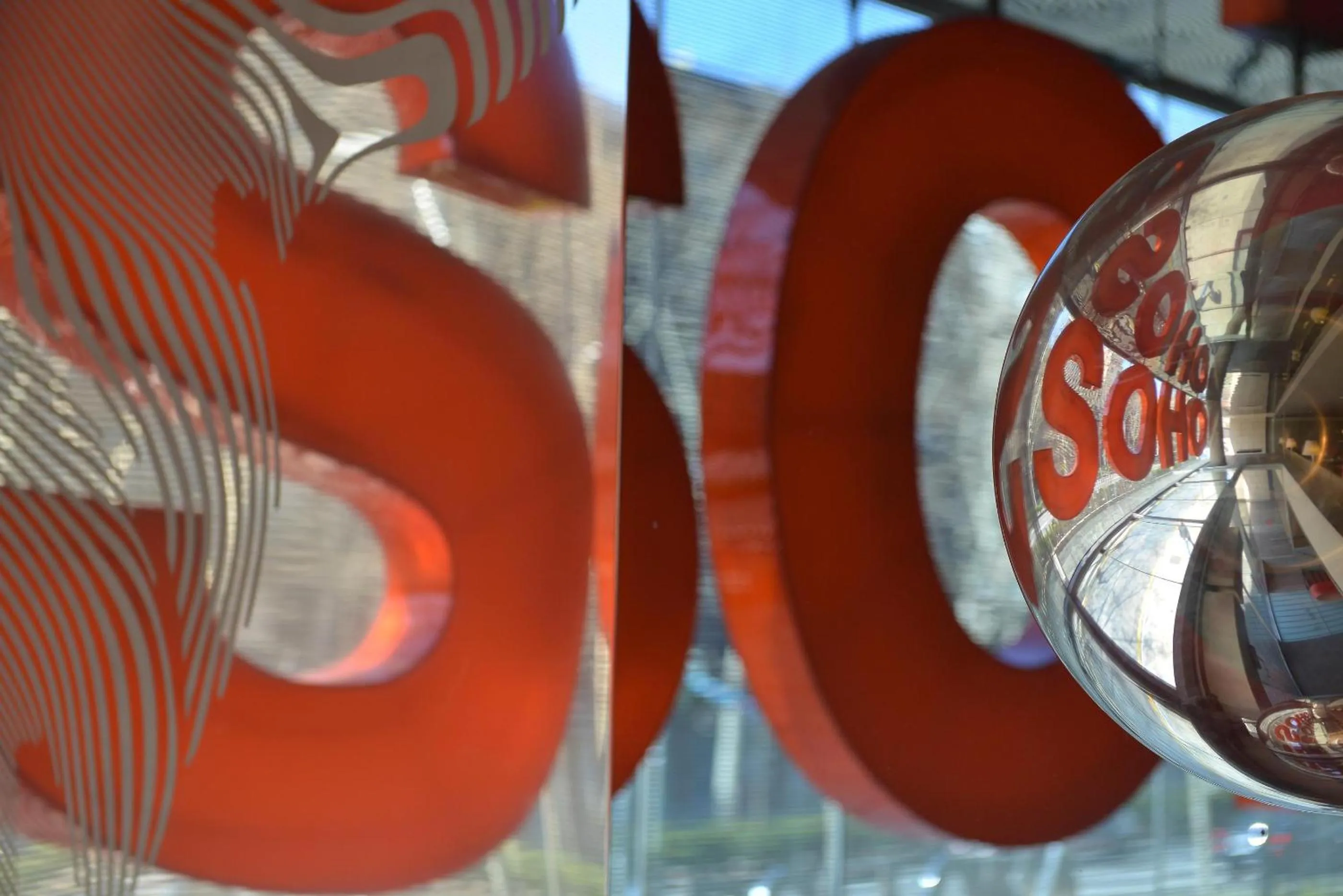 Decorative detail in Hotel Soho